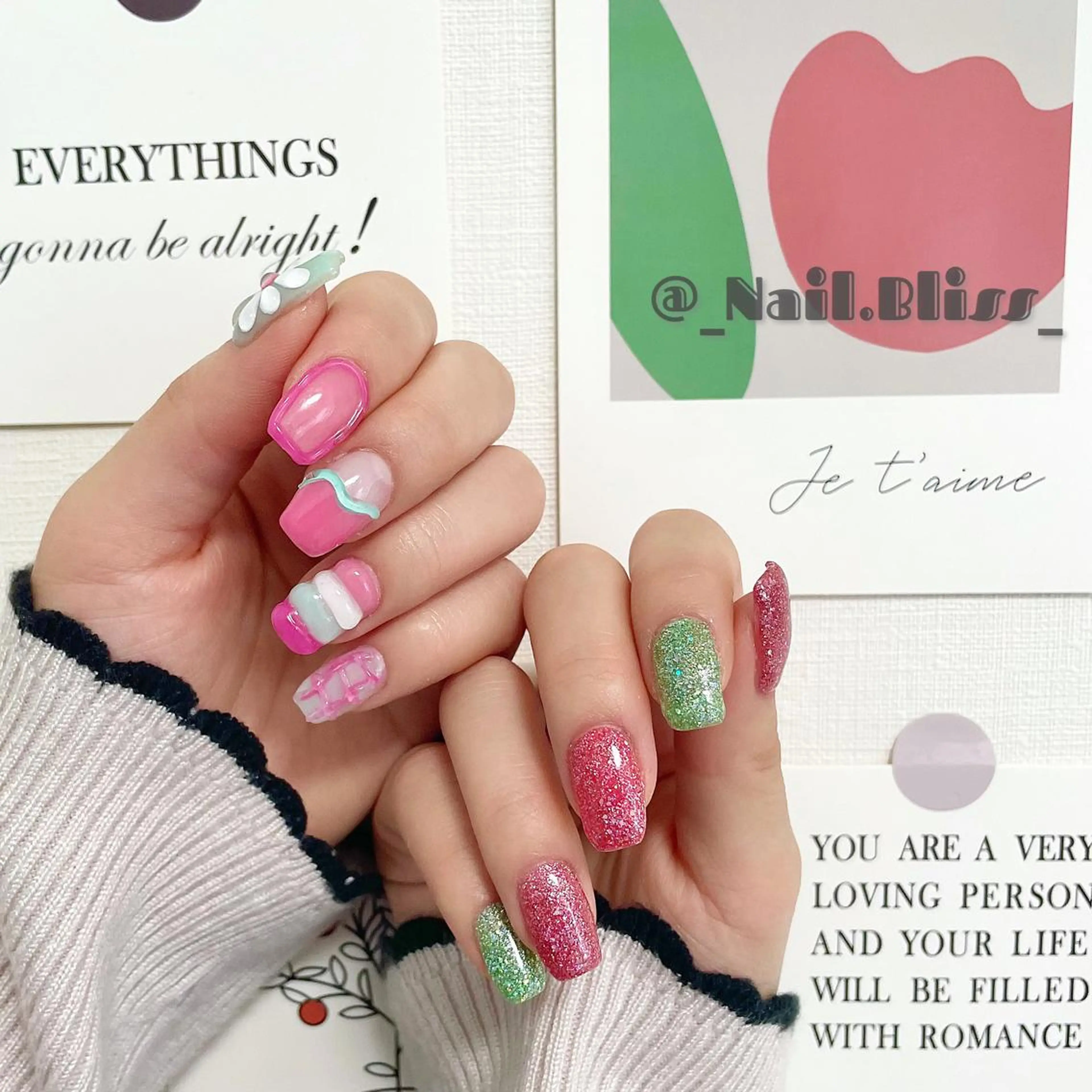 ネイル ハンドネイル NAIL BLISSのネイルデザイン