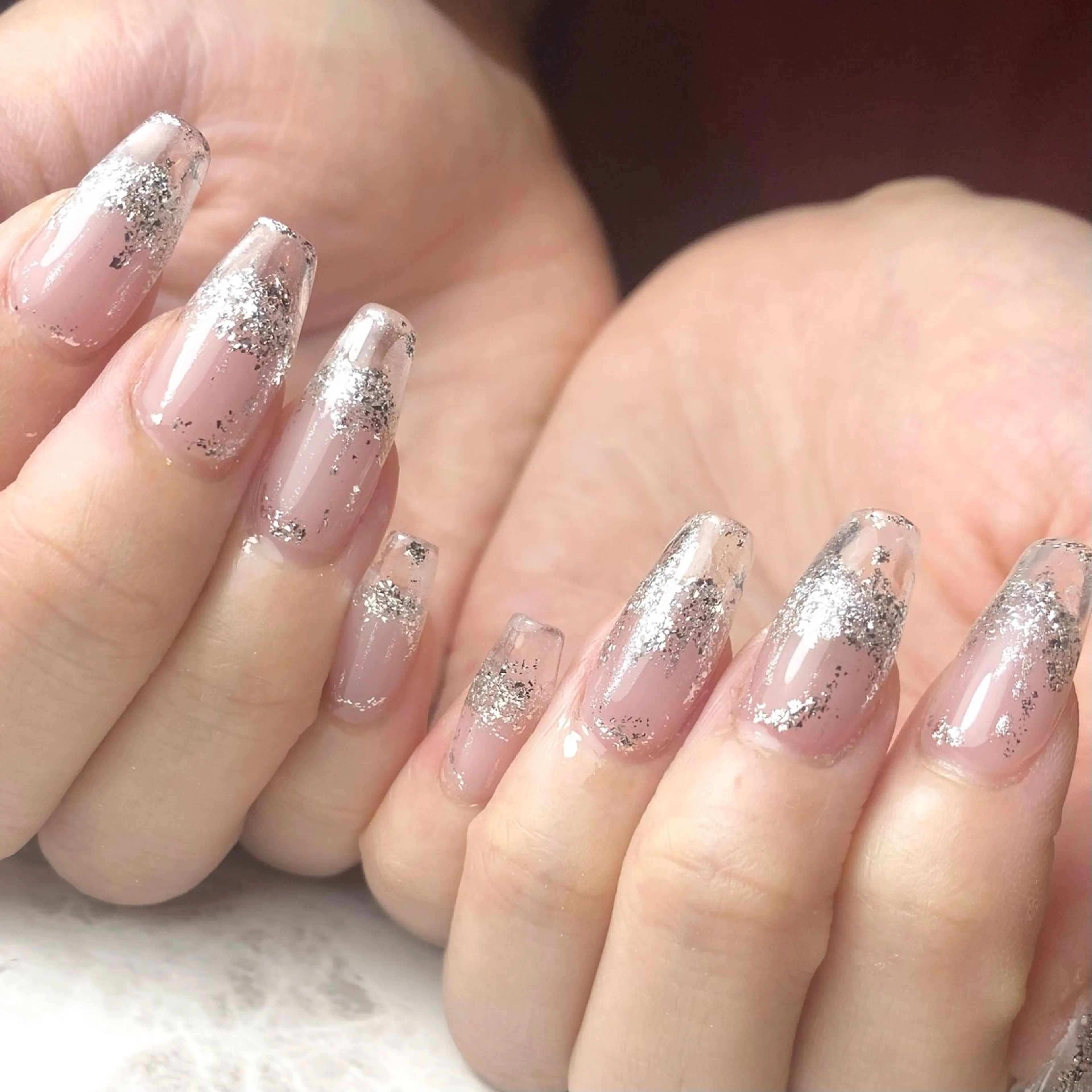 ネイル クリアネイル スカルプネイル ハンドネイル Amelia* nail&eyeのマツエク・マツパデザイン