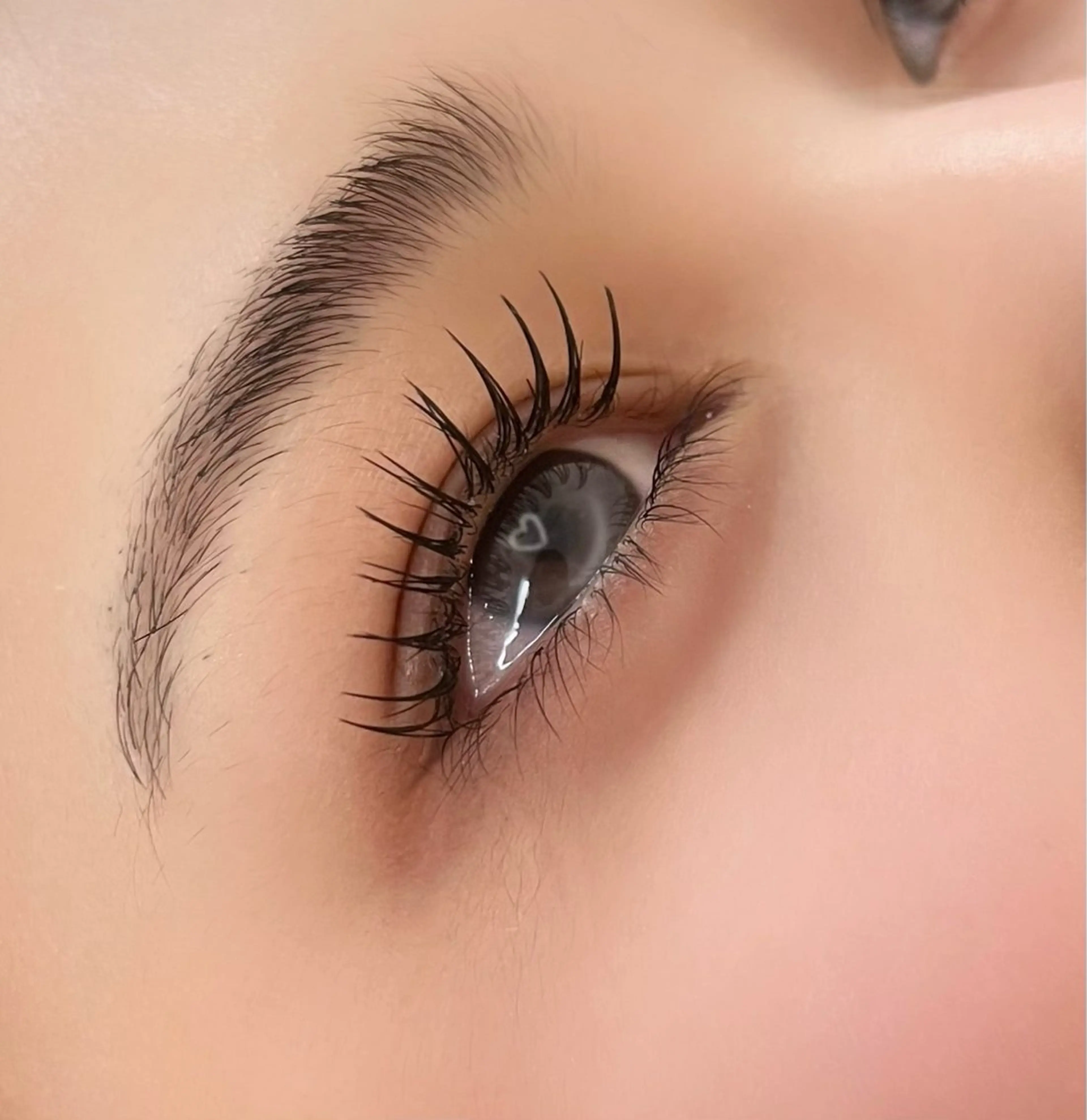 マツエク・マツパ フラットラッシュ ナチュラル 透明感カラー/京都 /Himari🩶のヘアスタイル