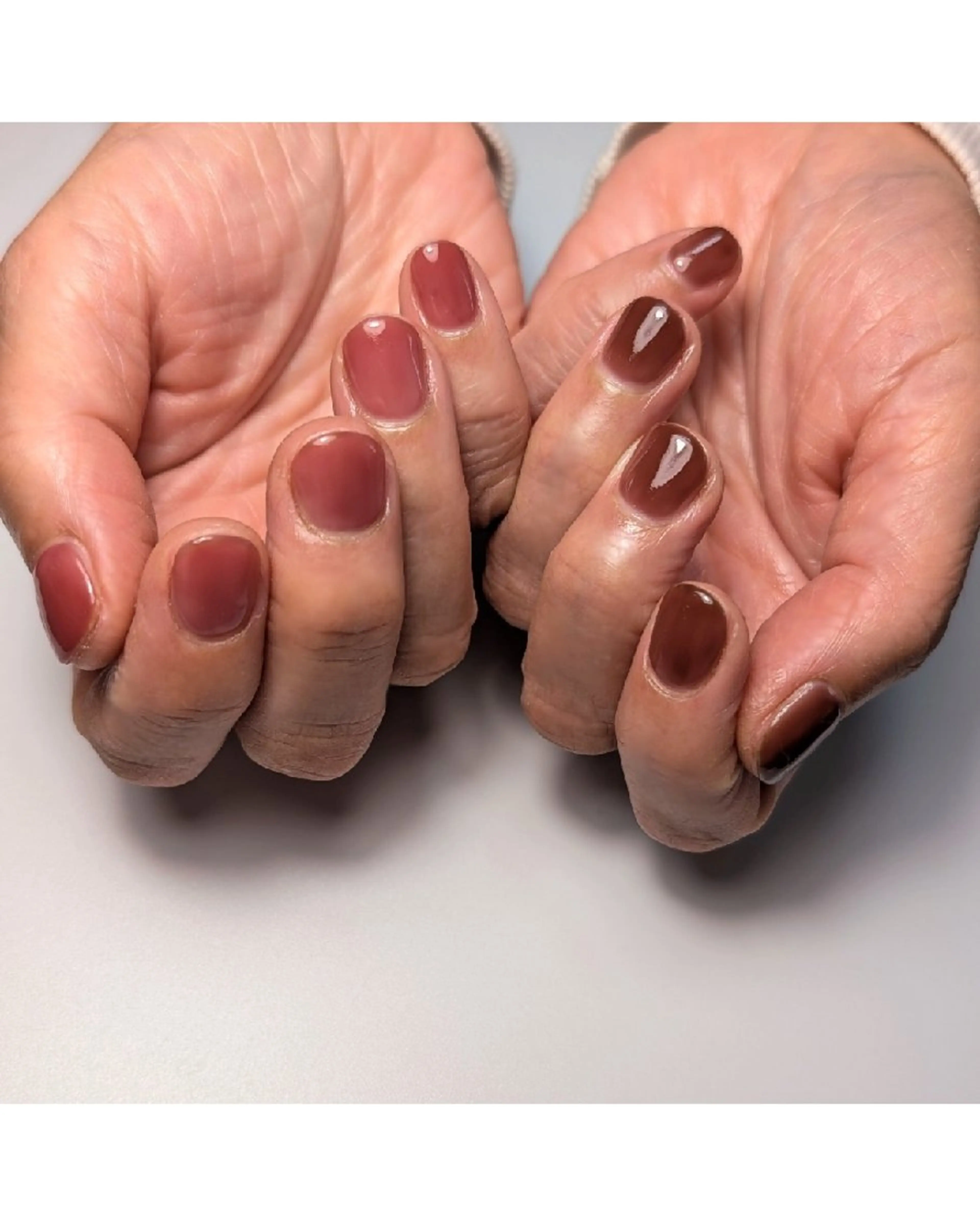 ネイル ワンカラーネイル ハンドネイル honoka.a /emm.nailのネイルデザイン