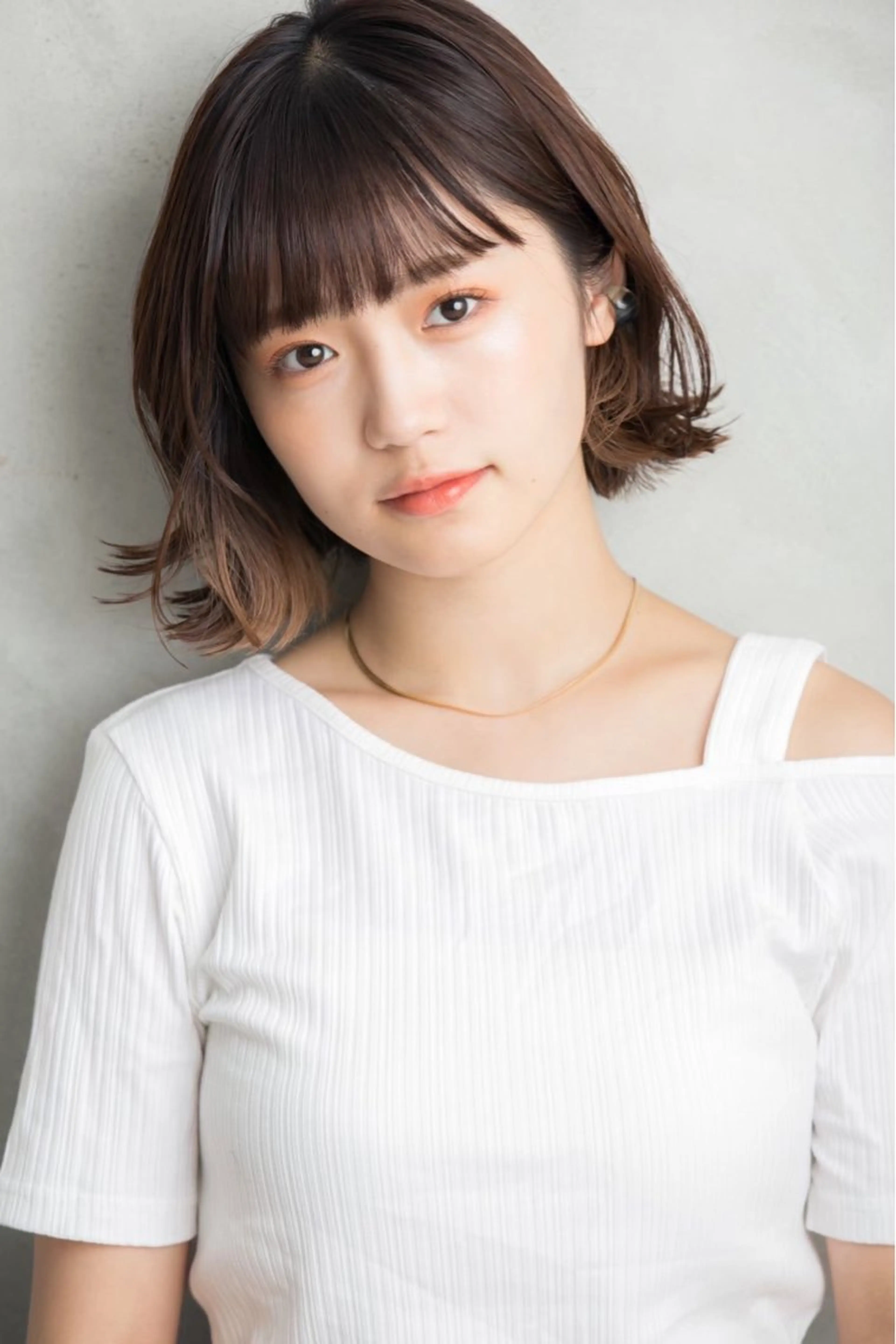 ショート カラー イヤリングカラー ボブ 小顔カット カット ヘアカラー トリートメント ヘッドスパ 巻けるケア縮毛矯正✨ ケアカラー✨山下のヘアスタイル