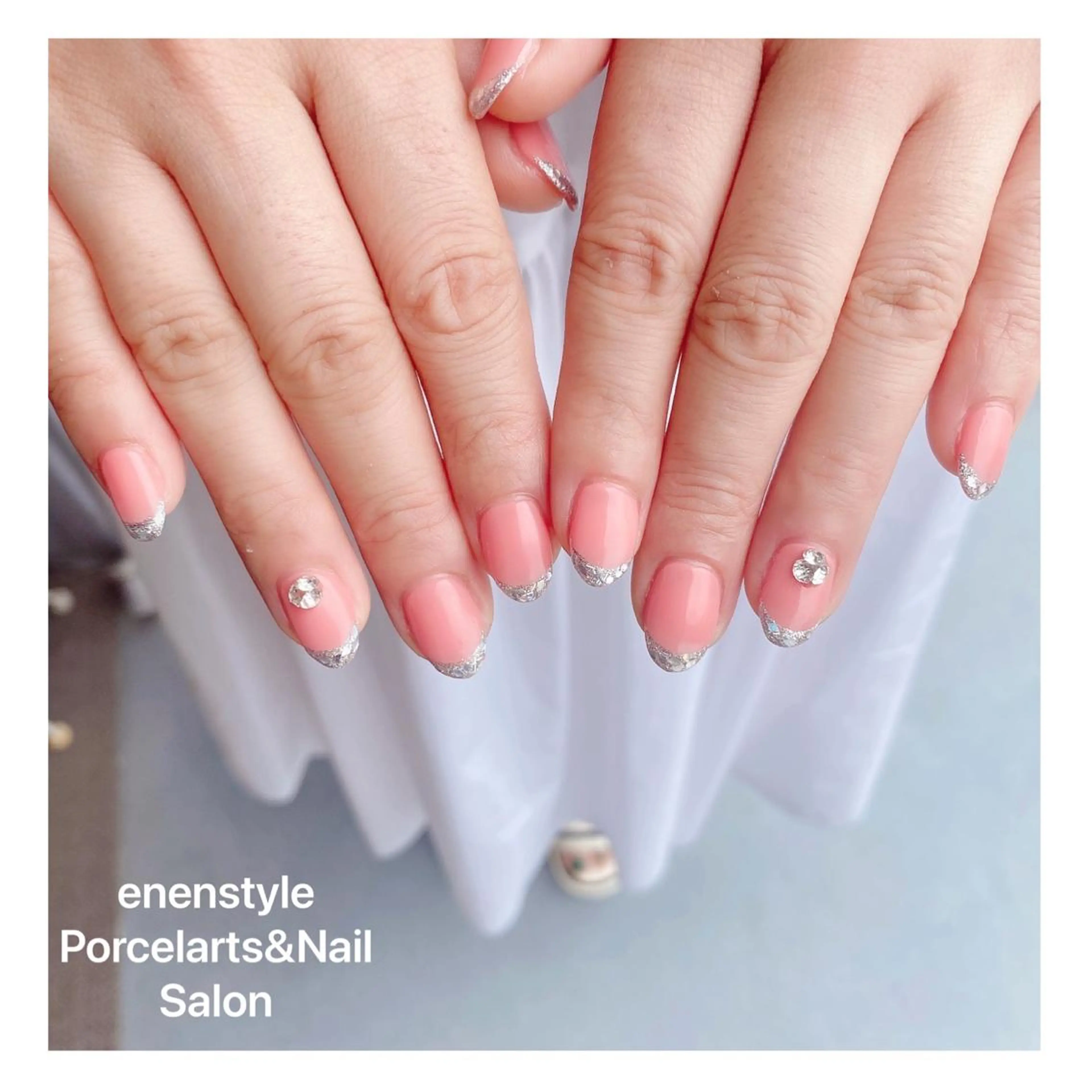 ミディアム ネイル 👑enen style👑のネイルデザイン