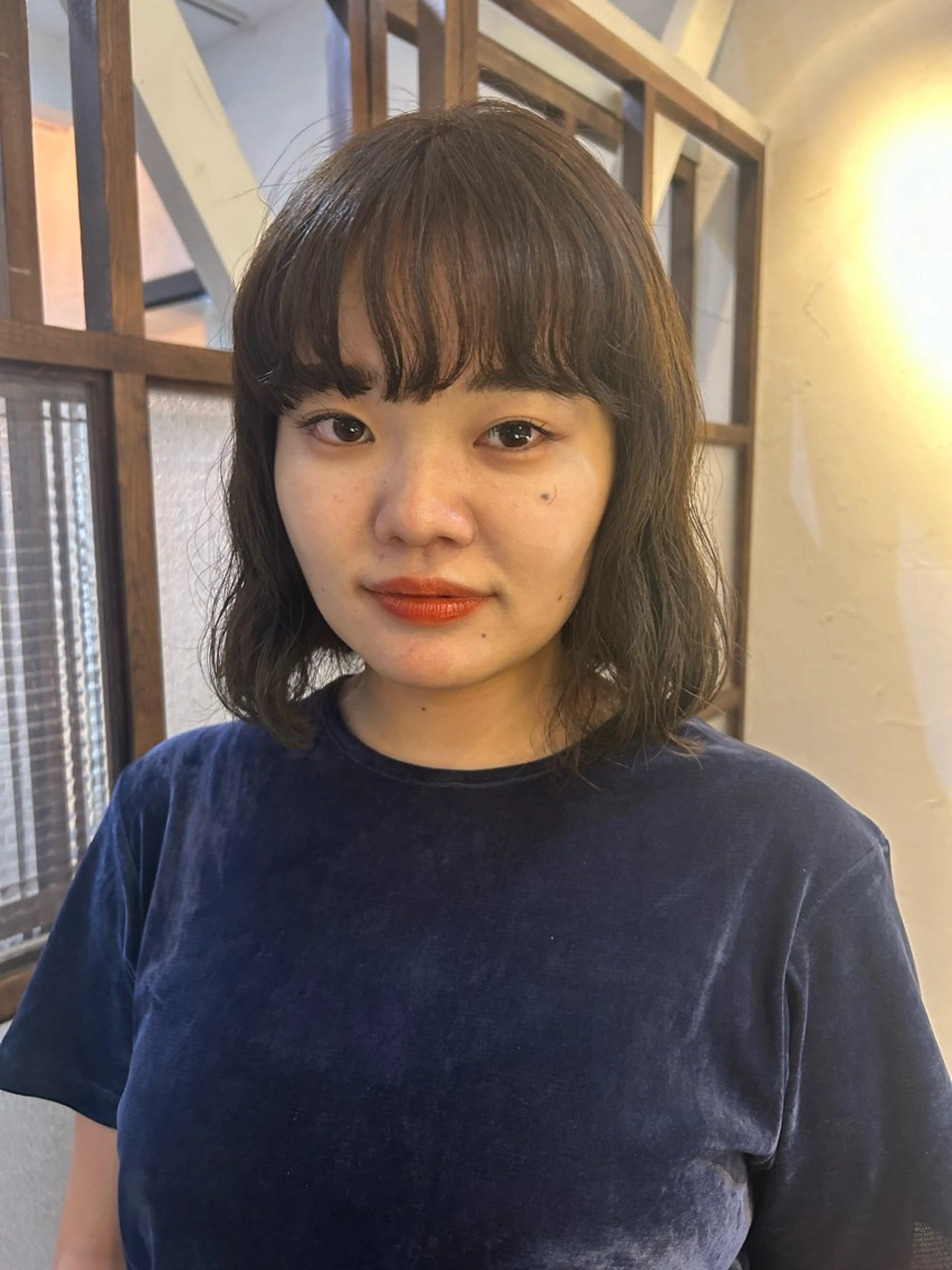 ミディアム ヘアカラー MOMOKA💫 YARD【学芸大学】のヘアスタイル