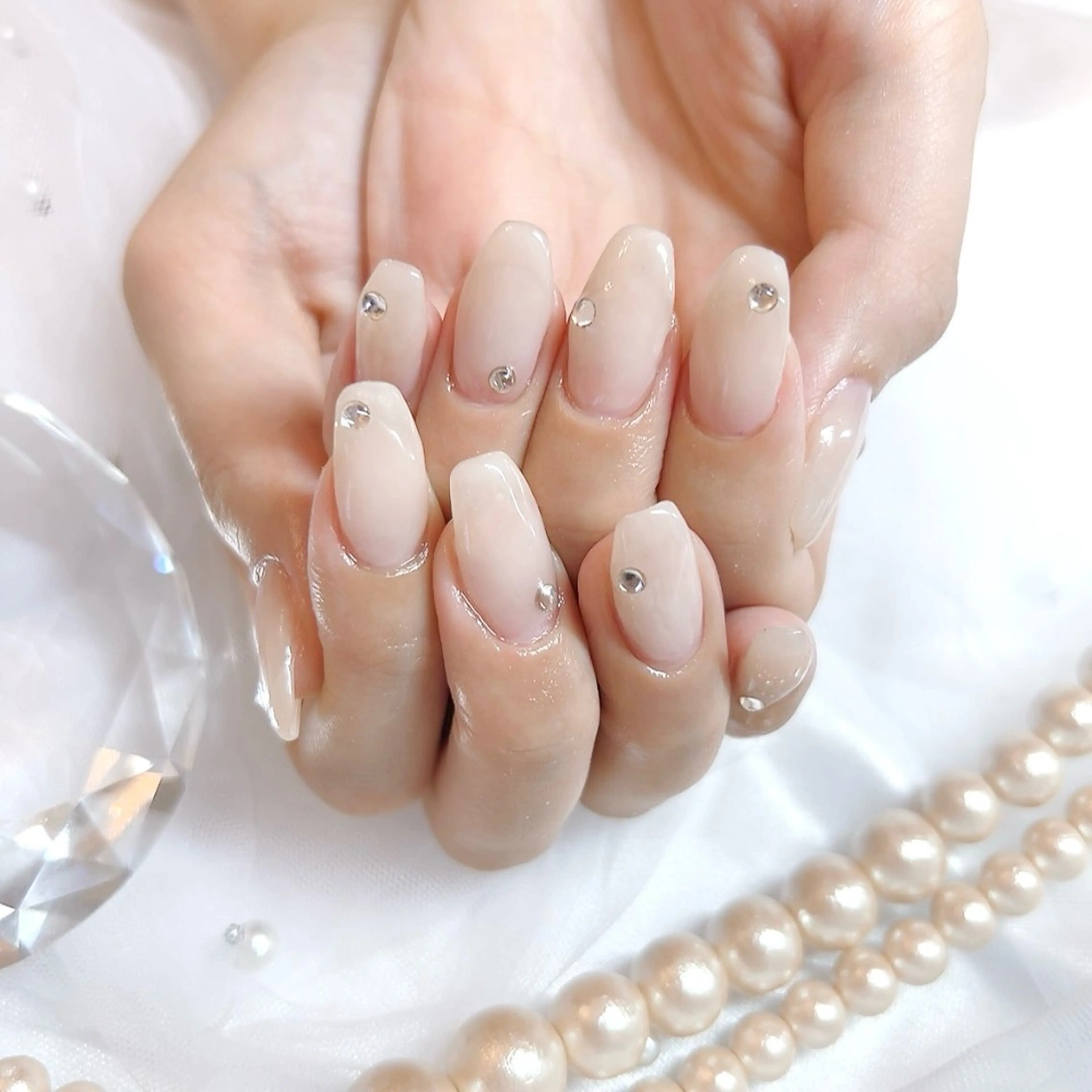 ネイル ワンカラーネイル ハンドネイル Charlie所属・Charlie 🖤のネイルデザイン