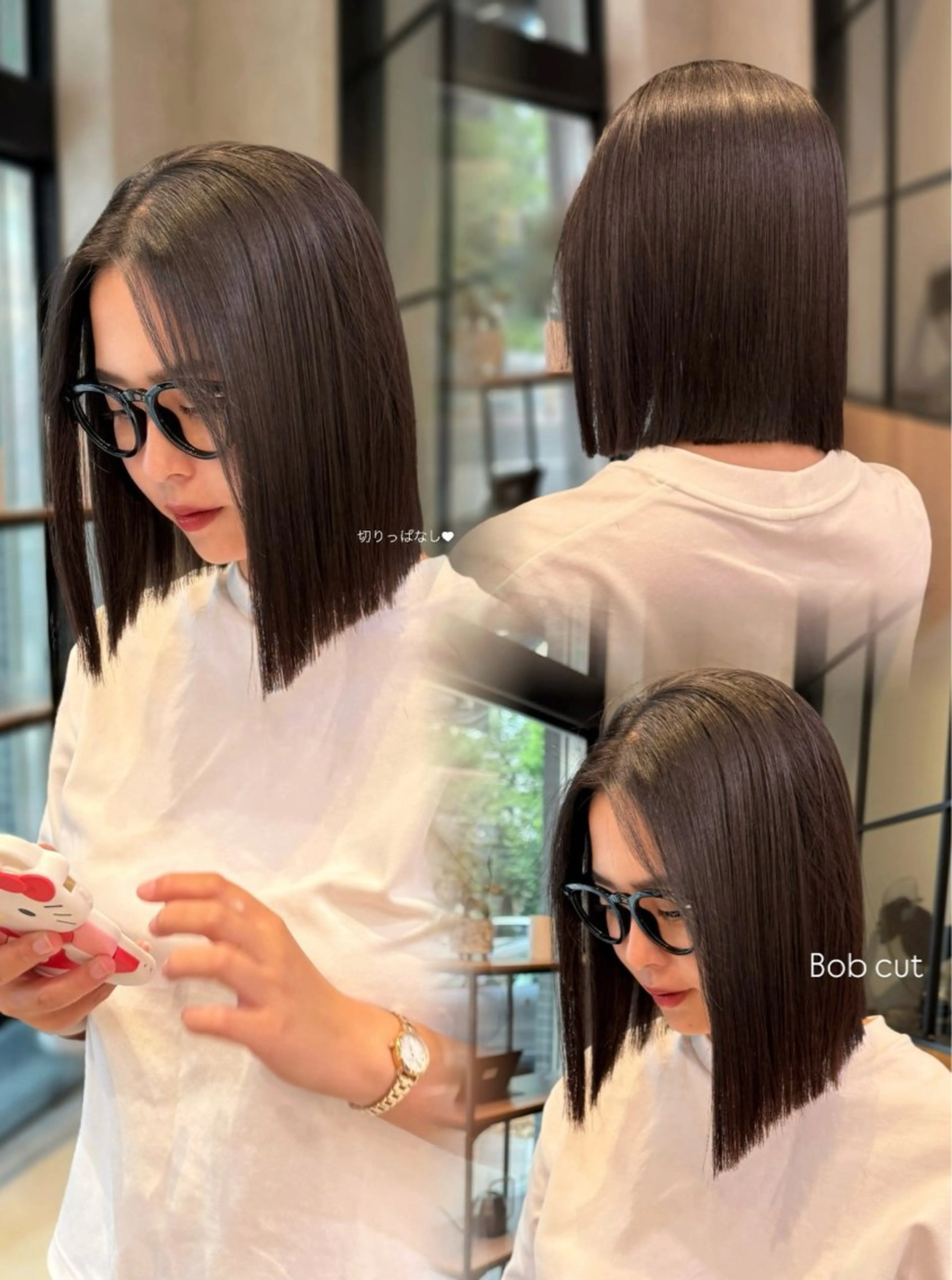 ミディアム カラー カット ヘアカラー yuuri🎀/大宮 /韓国ヘア/レイヤーのヘアスタイル