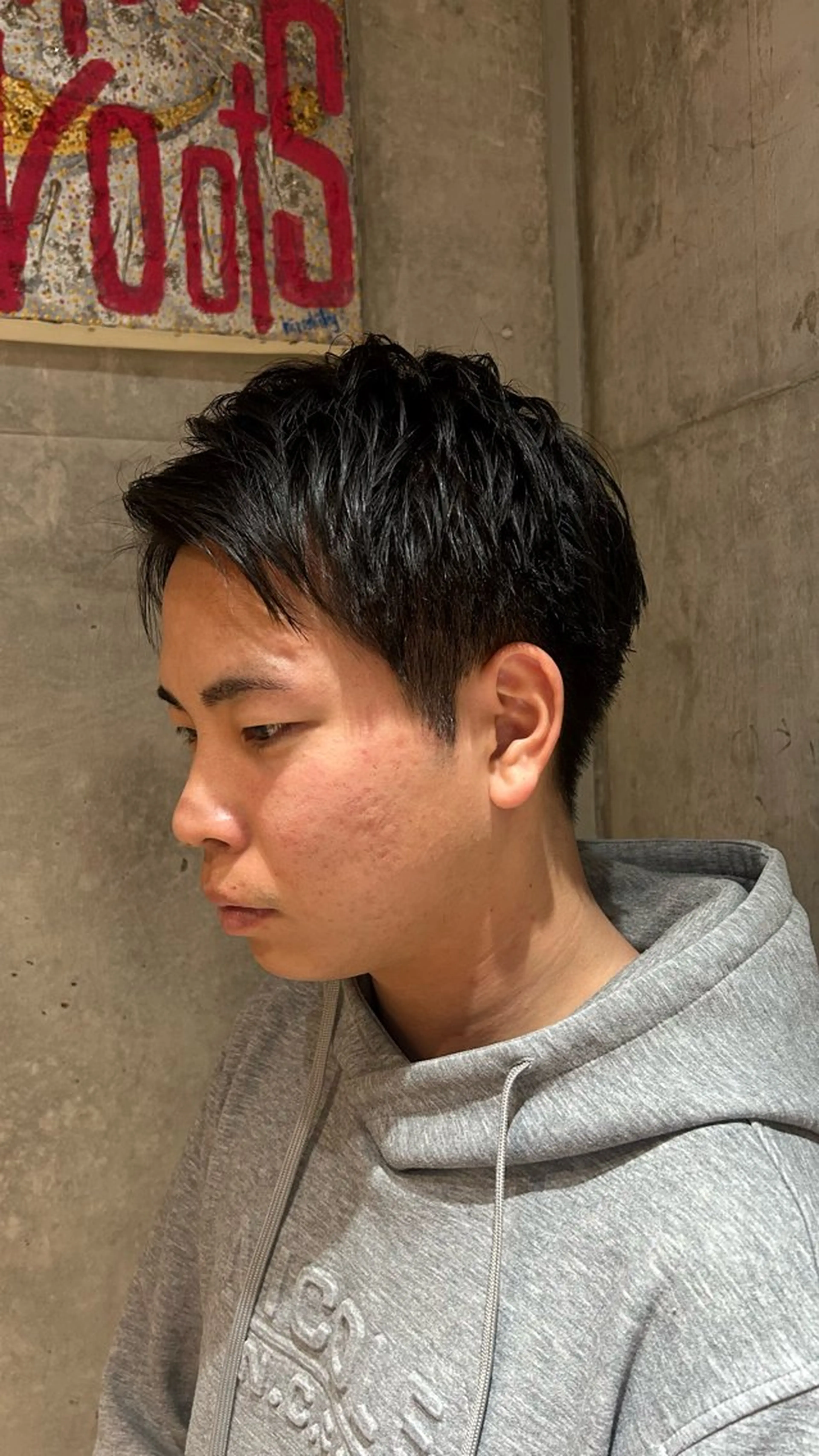 メンズ 🦊カット/縮毛矯正 Rioのヘアスタイル