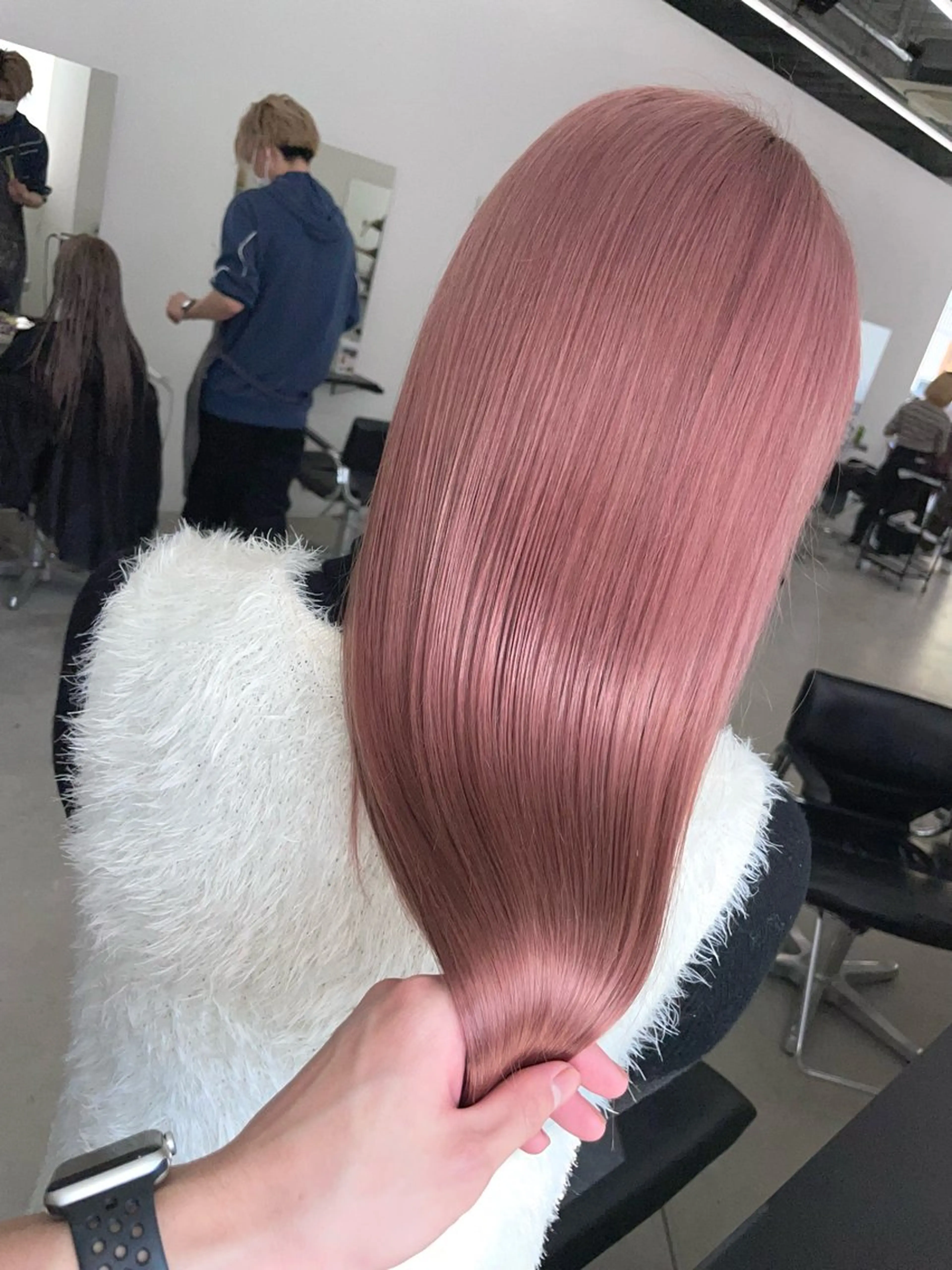 ロング 原田 瑠月のヘアスタイル