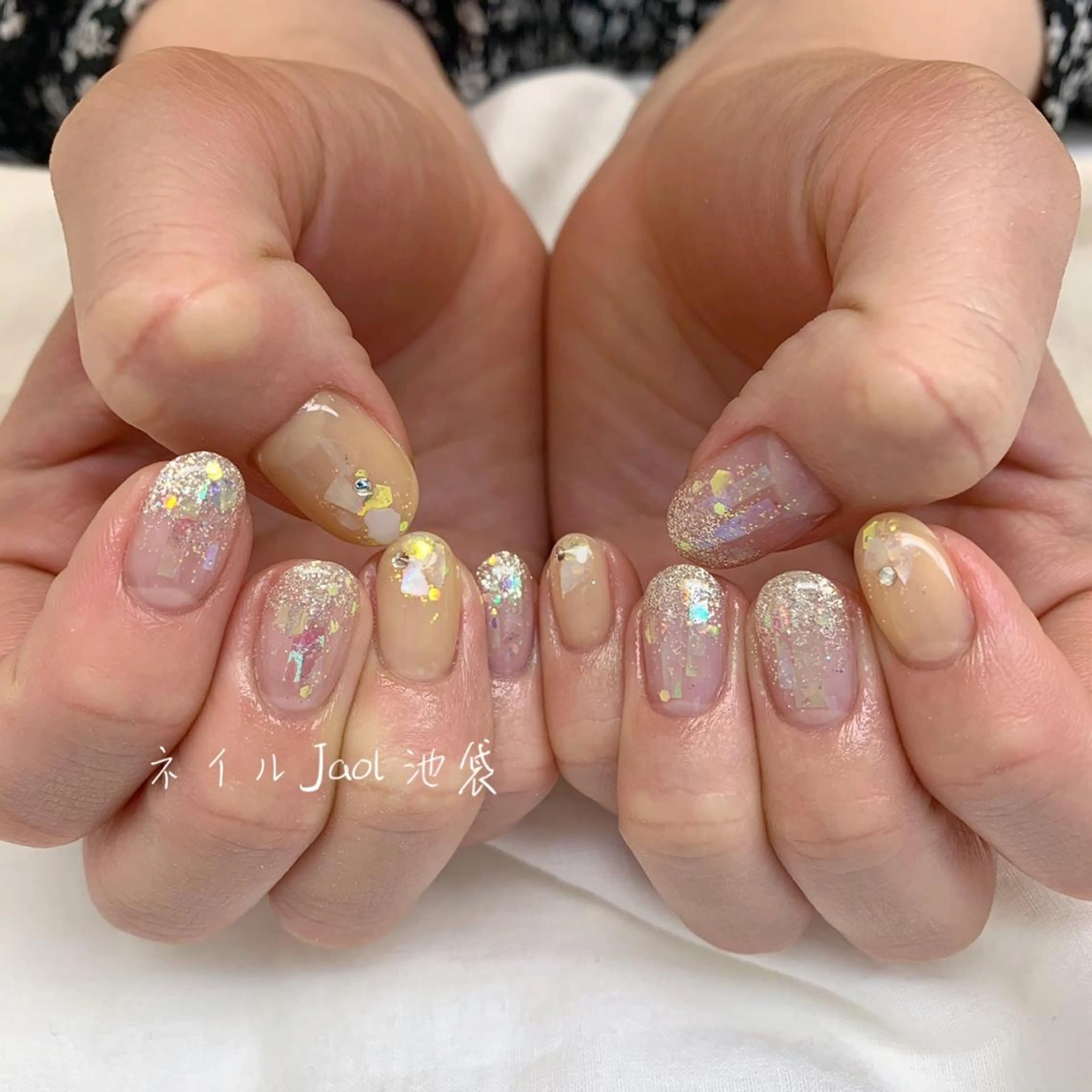 ミディアム nail jaol池袋店所属・ネイルJaol 池袋のネイルデザイン
