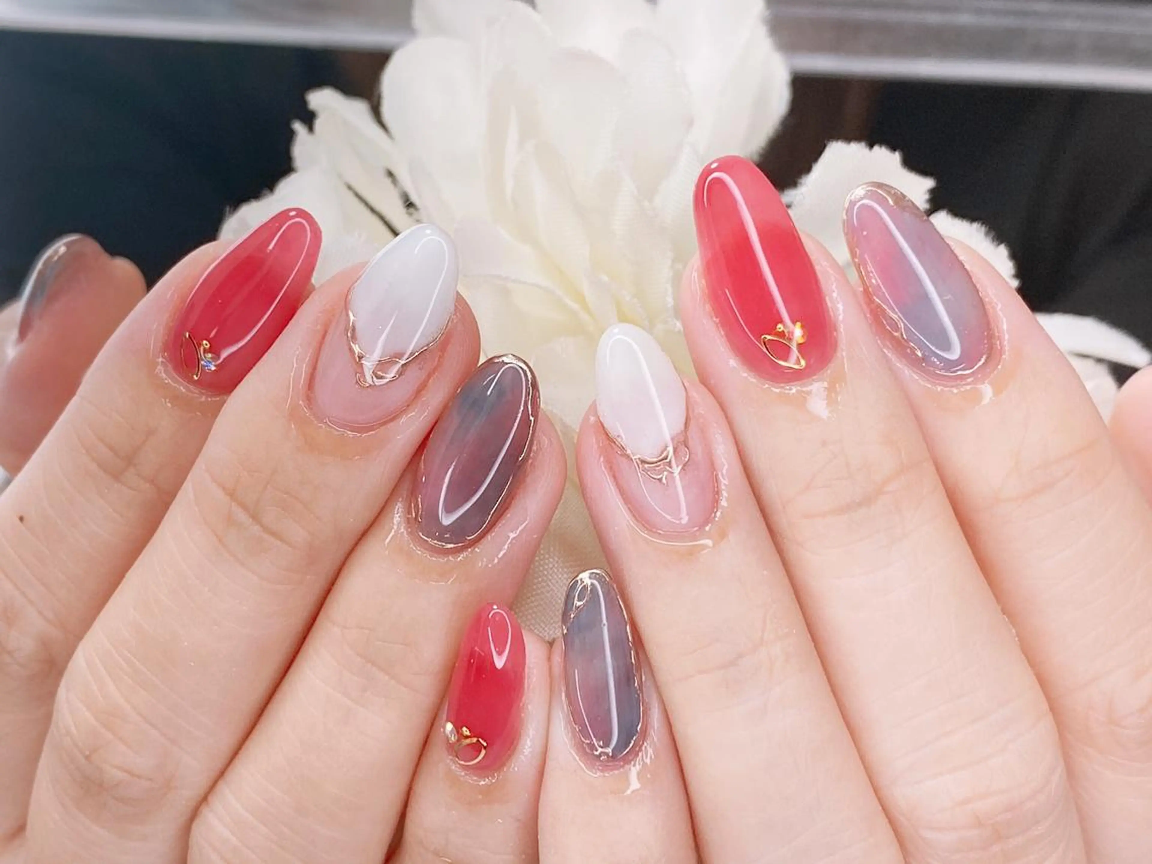 ネイル ハンドネイル Ｎail Ｓalon ertiのネイルデザイン