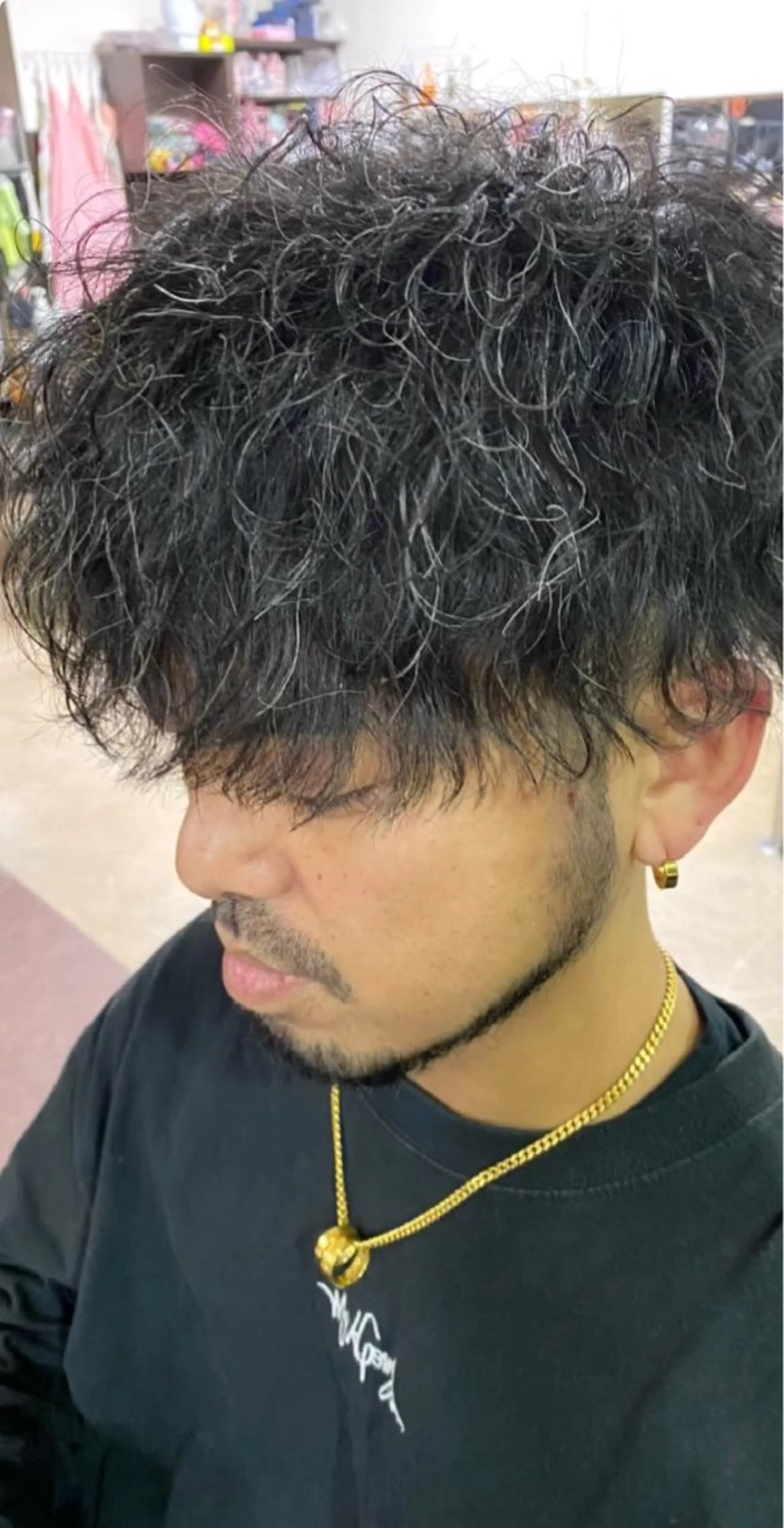 パーマ メンズ パーマ クィーンレディス所属・河野 敬之のヘアスタイル