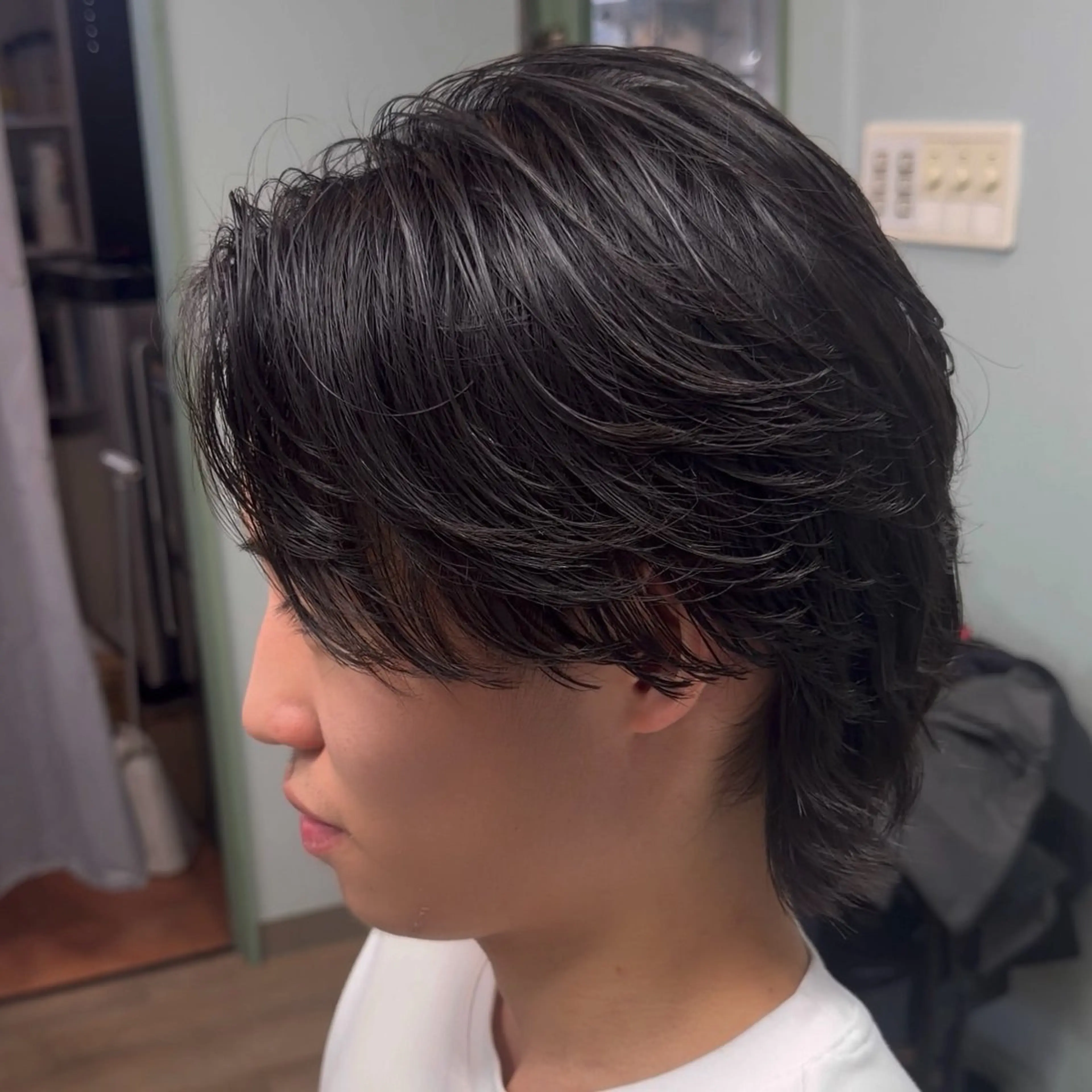 パーマ メンズ メンズパーマ ニュアンスパーマ カット パーマ yori所属・メンズパーマ/メンズ カット/たばたよしきのヘアスタイル