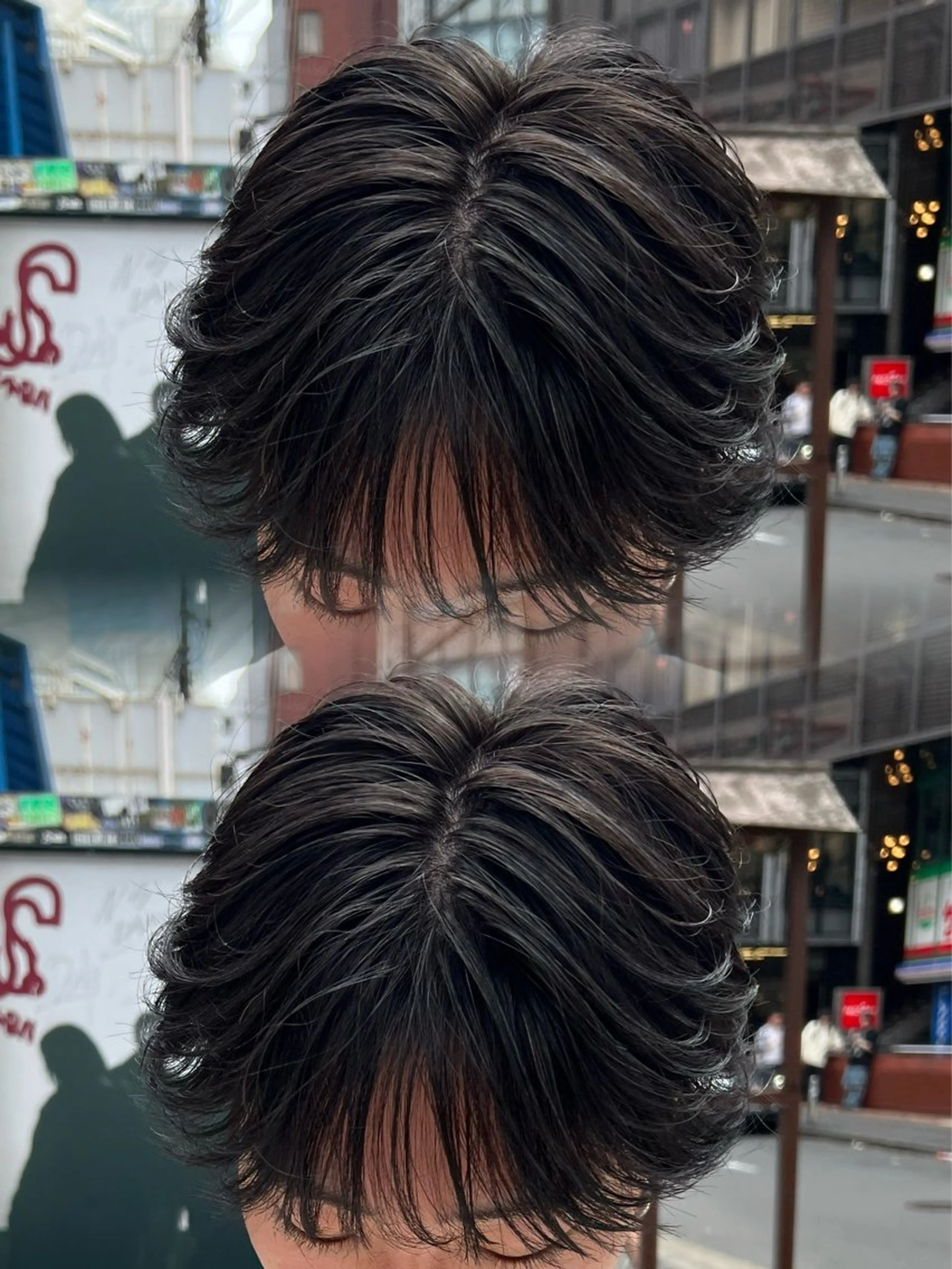 メンズ 🔷メンズフェザー スタイル🔹竹内凌のヘアスタイル