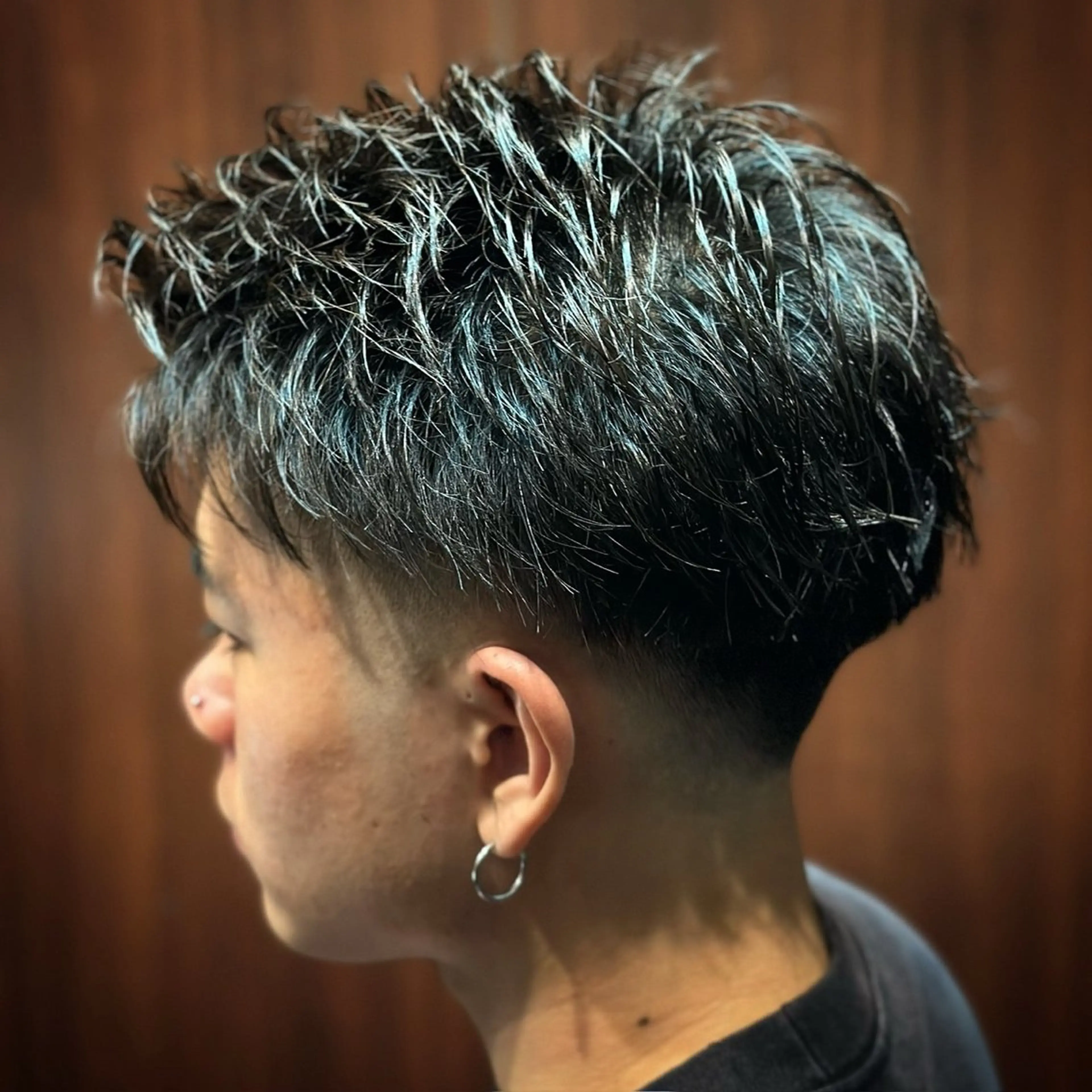 ショート メンズ 小松 美雄のヘアスタイル