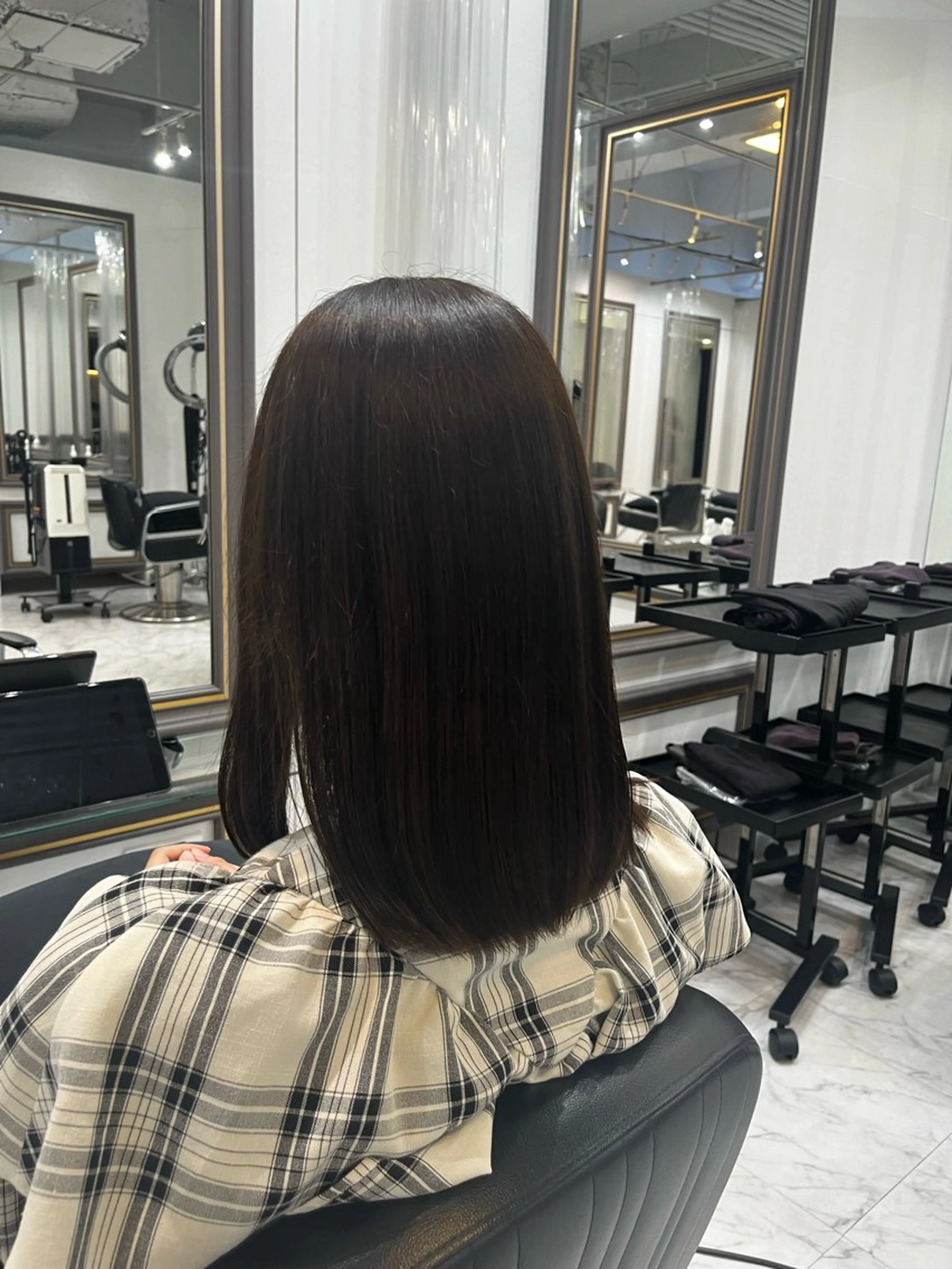 ミディアム カラー ナツキ/ 表参道のヘアスタイル