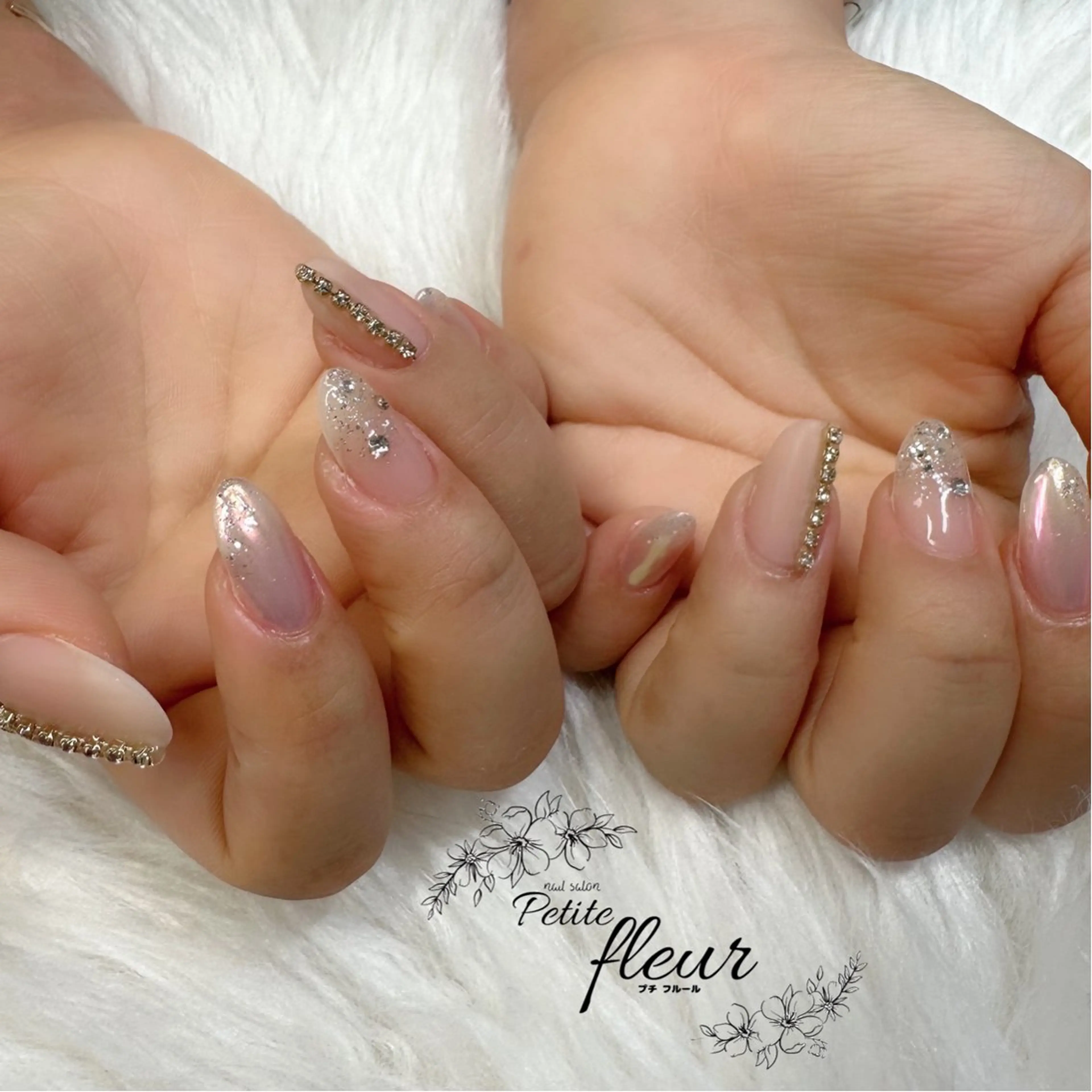ネイル ❁⃘*。Petite fleur❁⃘*りさのネイルデザイン
