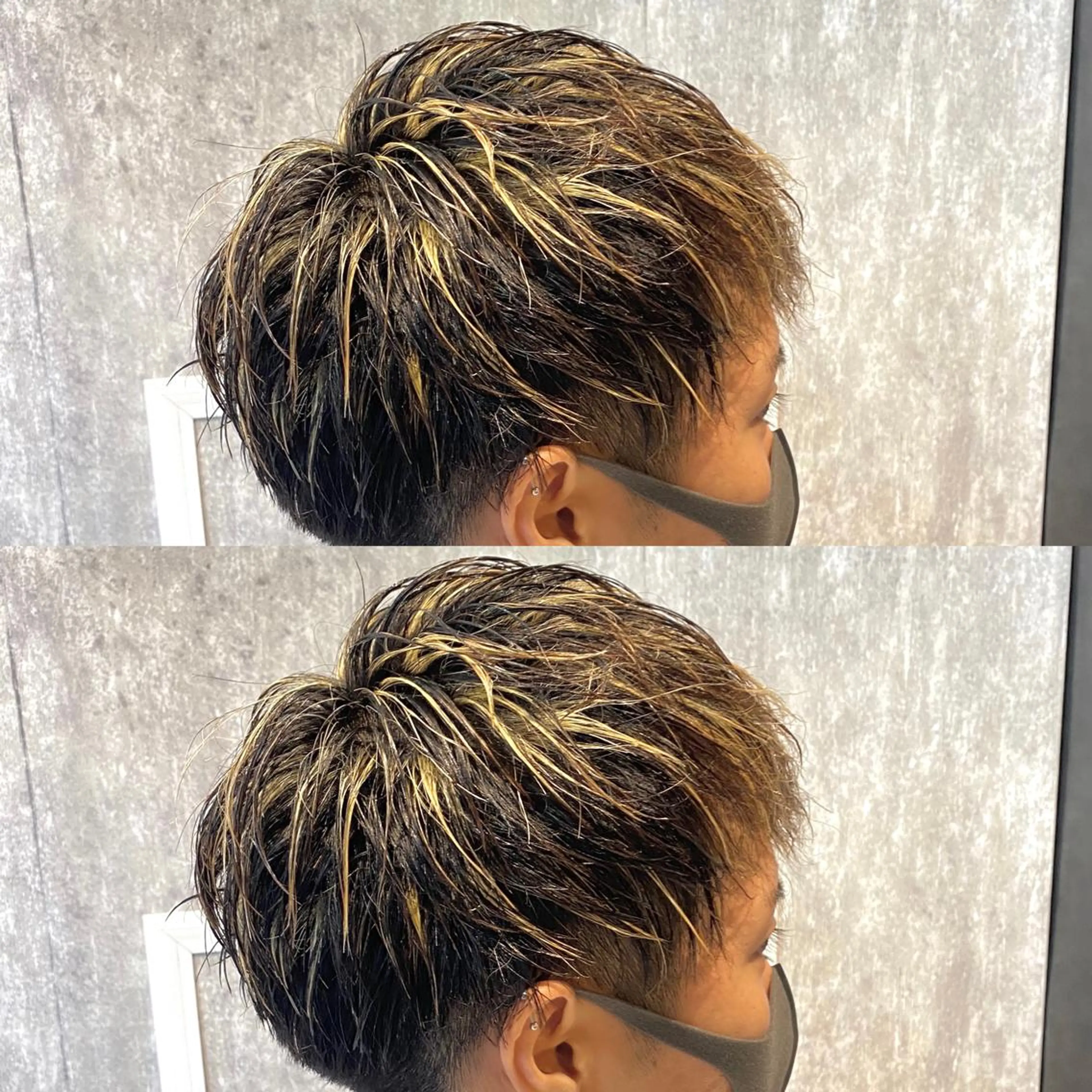 ショート カラー メンズ 𝙱𝙻𝙴𝙽 𝚋𝚢 𝚍𝚘𝚝.所属・🤍BLEN 窓🤍のヘアスタイル