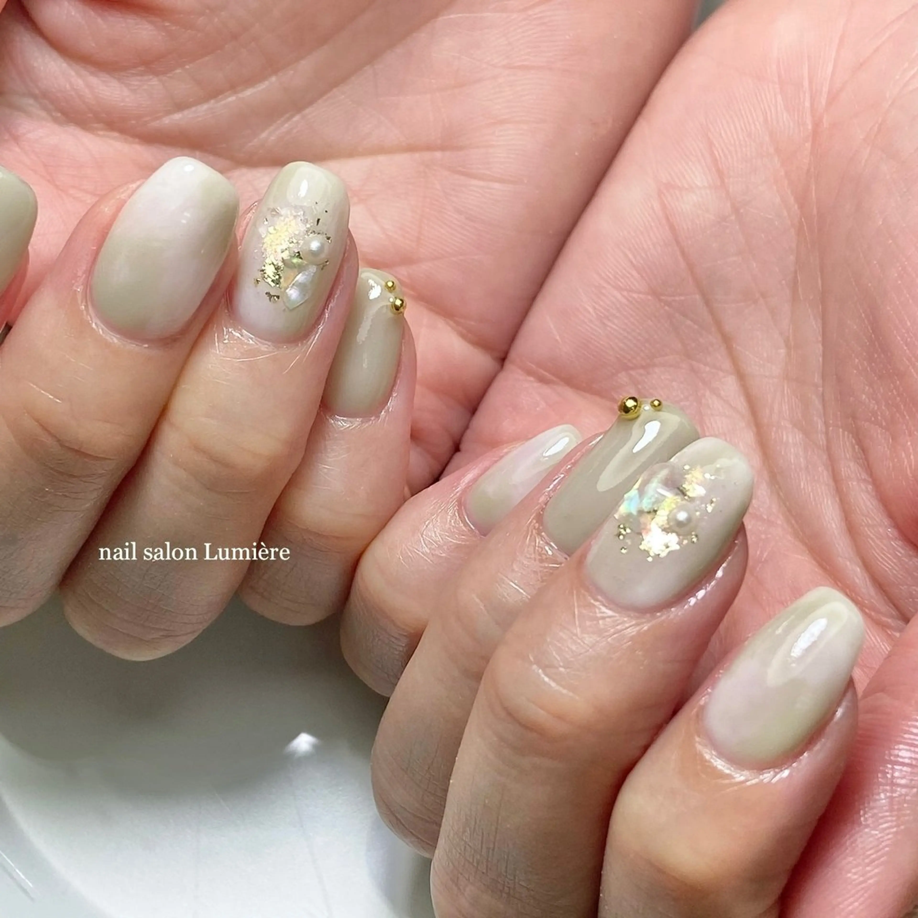ネイル ハンドネイル nail salon Lumièreのネイルデザイン
