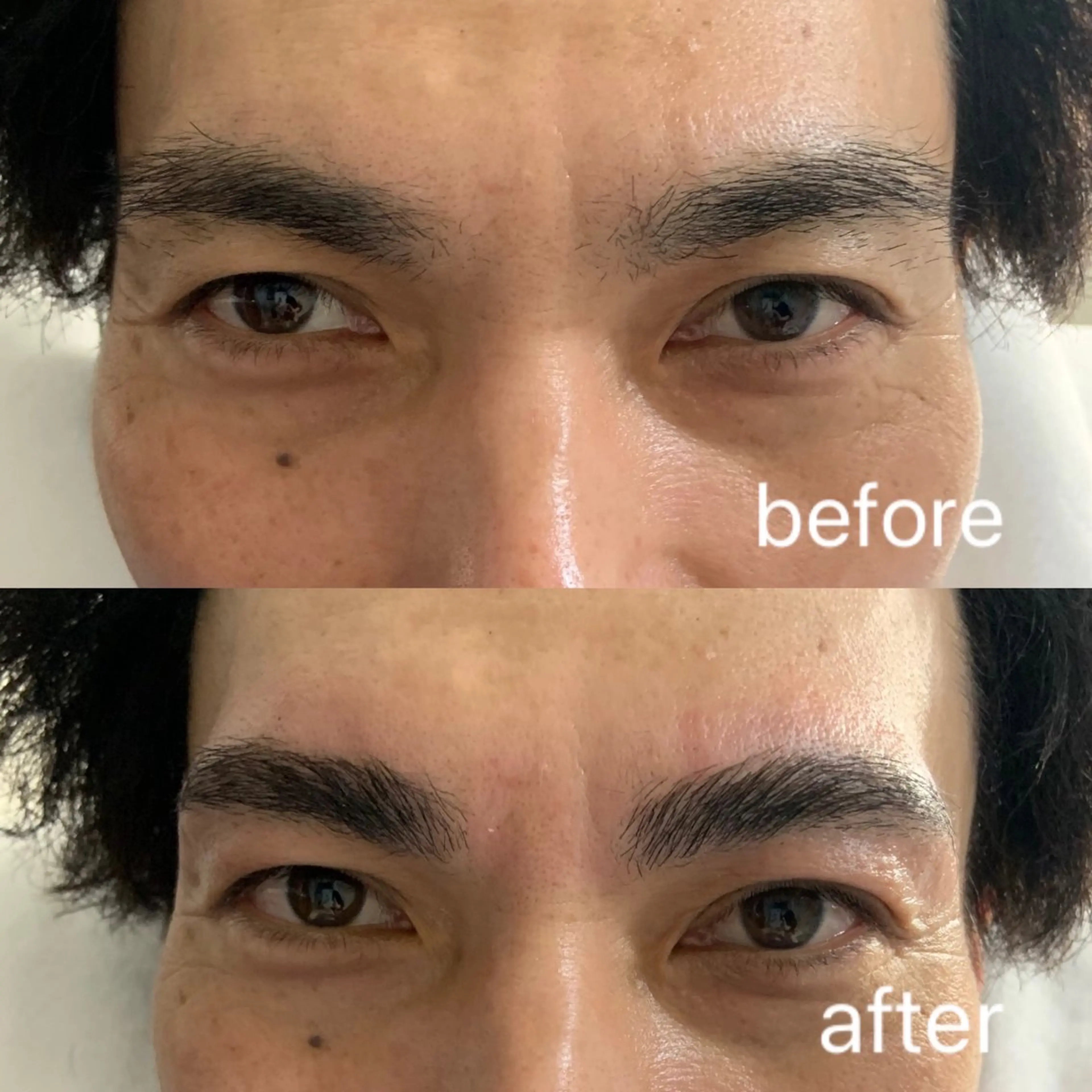 メンズ アイブロウ ハリウッドブロウリフト メンズアイブロウ ワックス脱毛 その他(アイブロウ) emu所属・渡辺 かなみのエステ・リラクイメージ