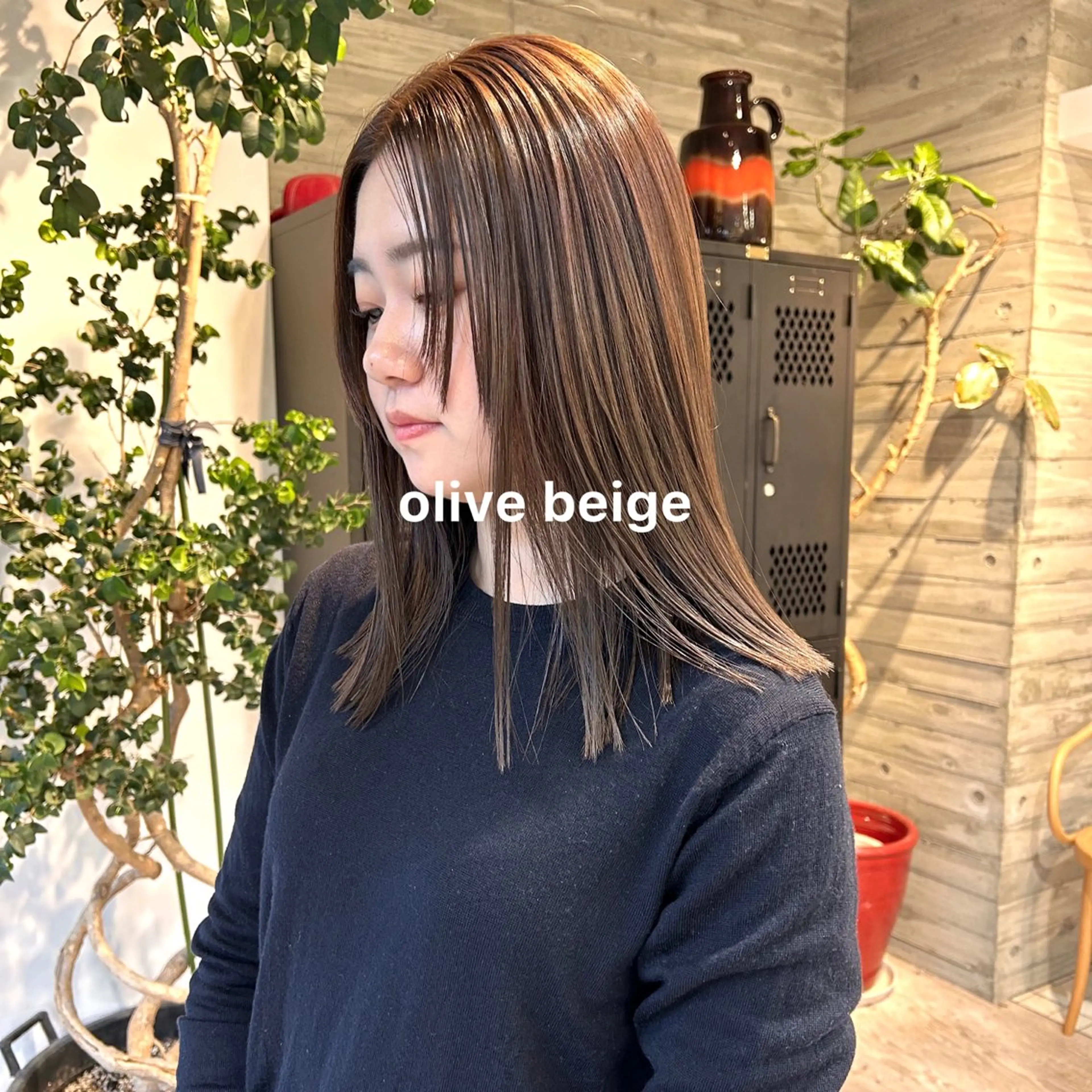 カラー 暖色カラー推し/ トヤエリコのヘアスタイル