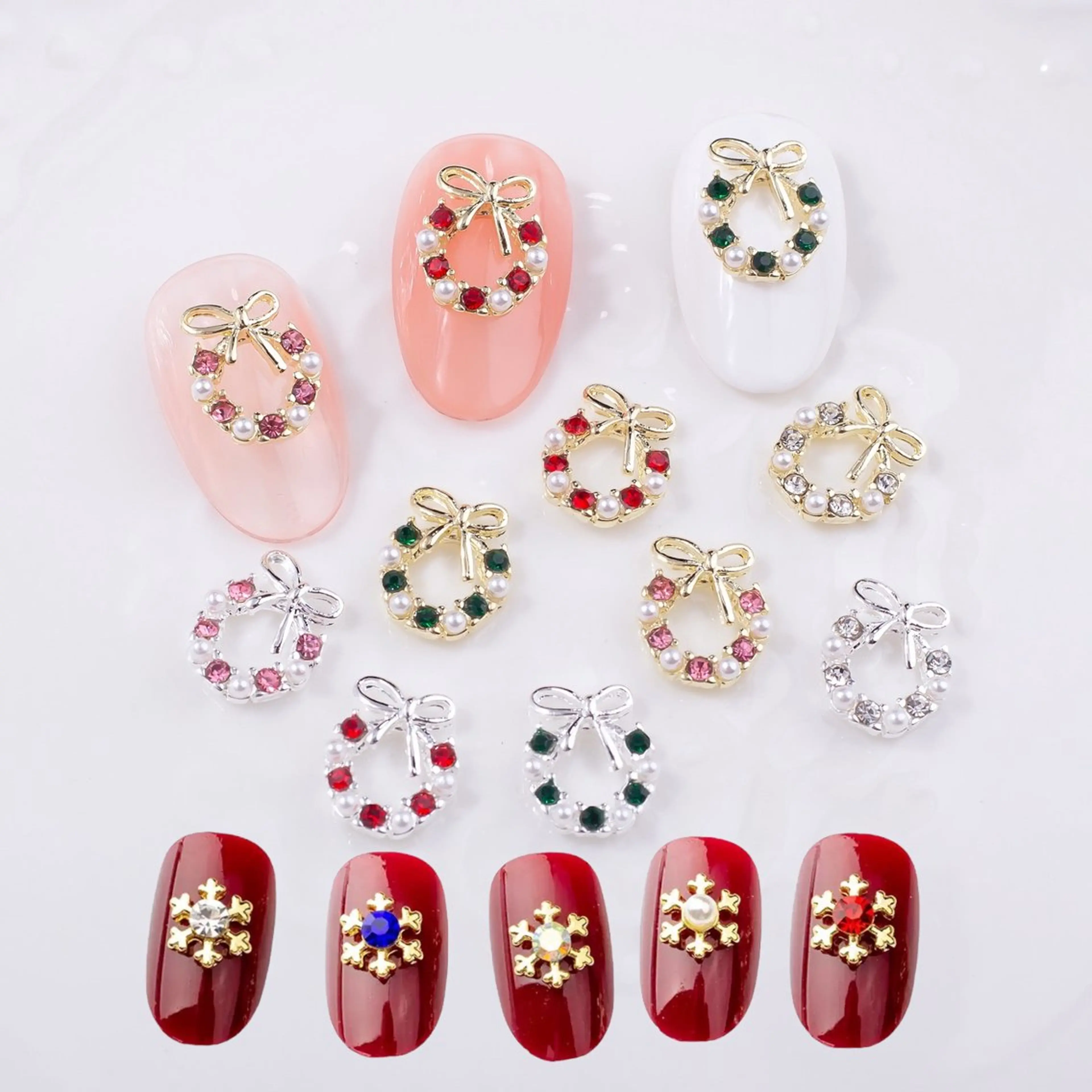 ネイル キラキラネイル 冬ネイル クリスマス Sun Nail サン ネイルサロンのネイルデザイン