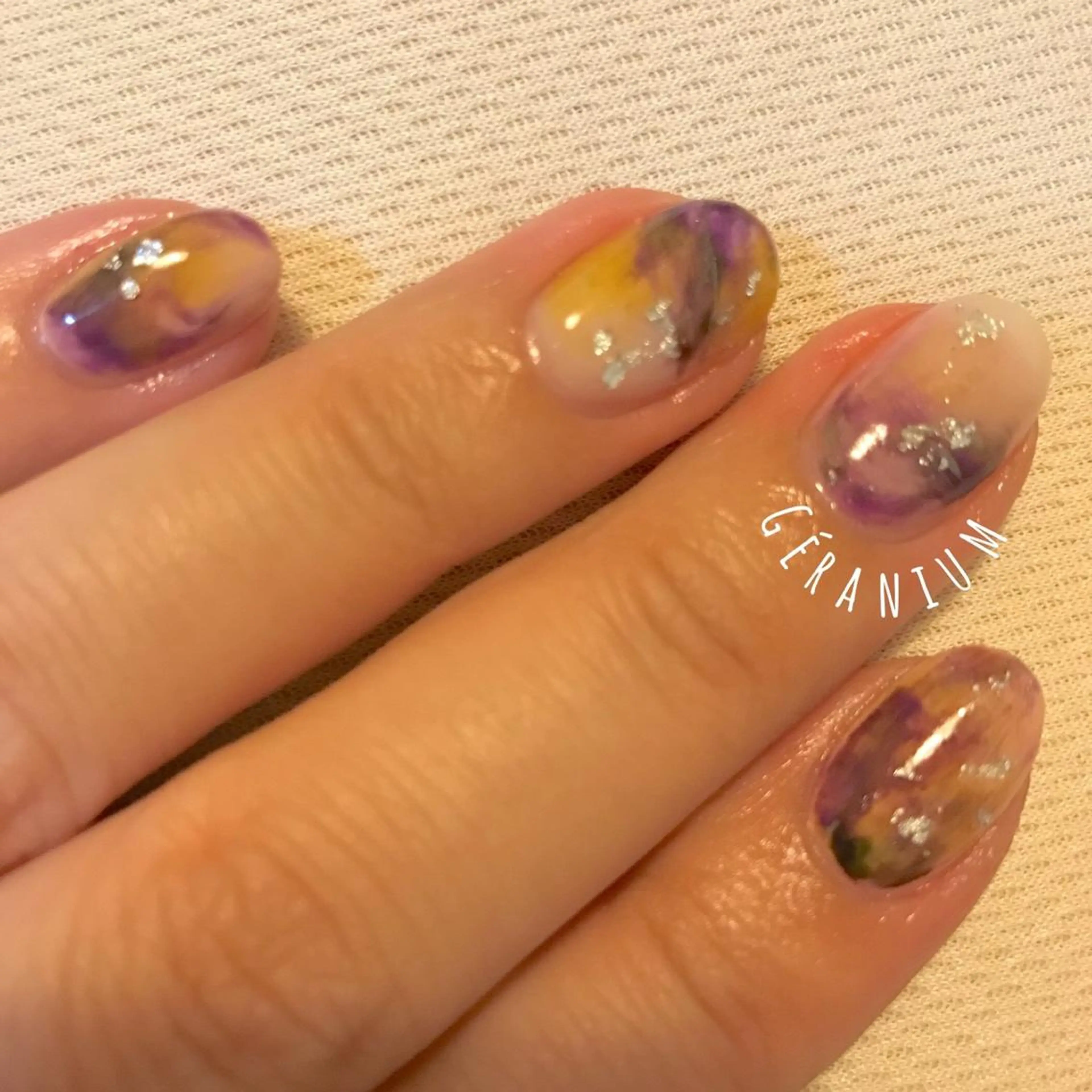 ネイル GéRanium Harukaのネイルデザイン