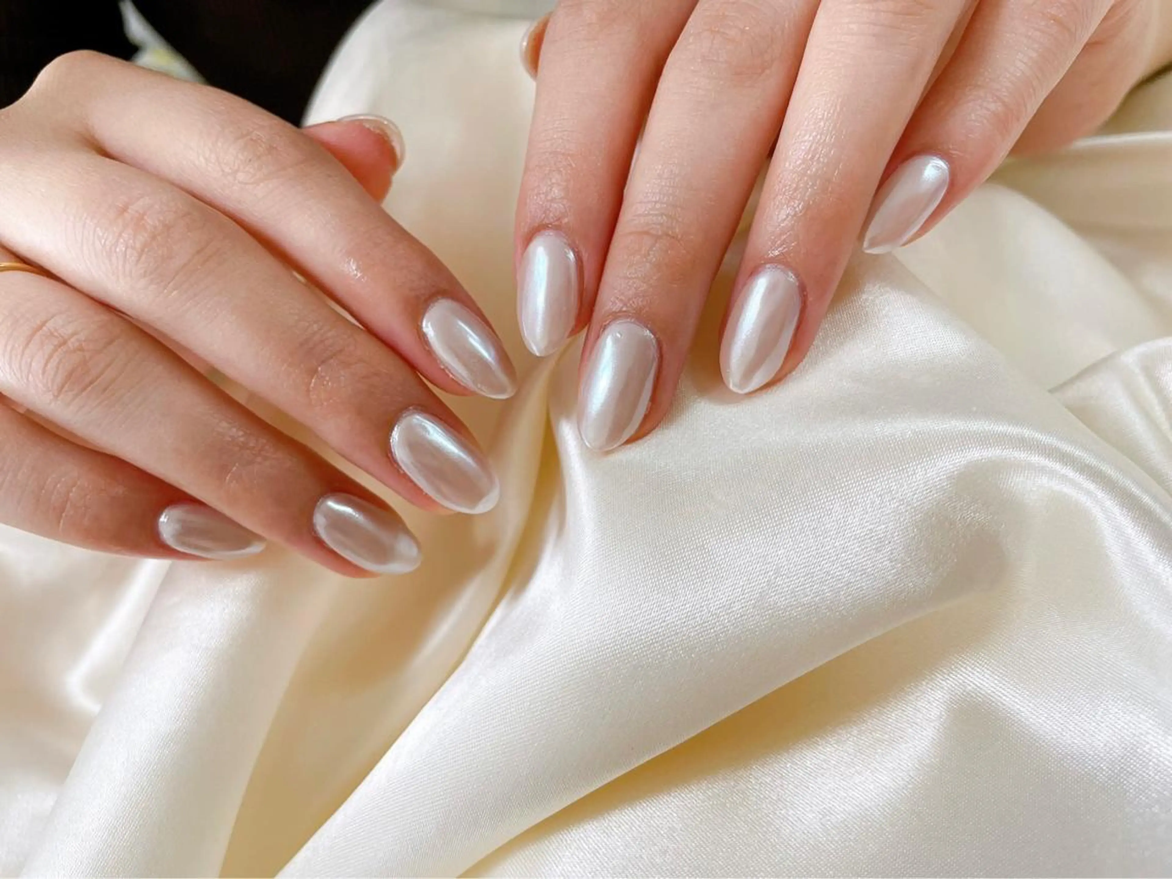 ネイル ワンカラーネイル ハンドネイル Mogu nail 二子玉川のネイルデザイン