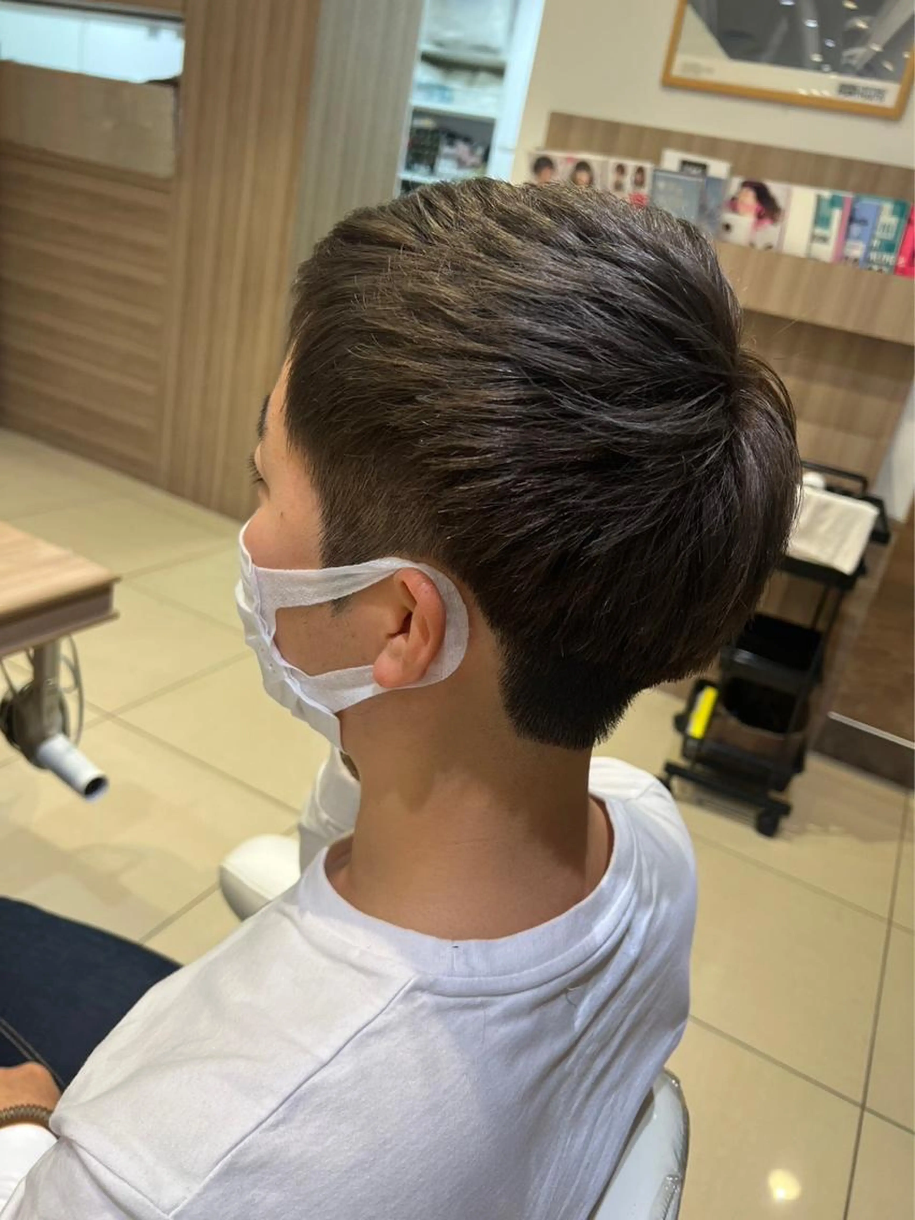 👦🏻men'sカット🩵の写真