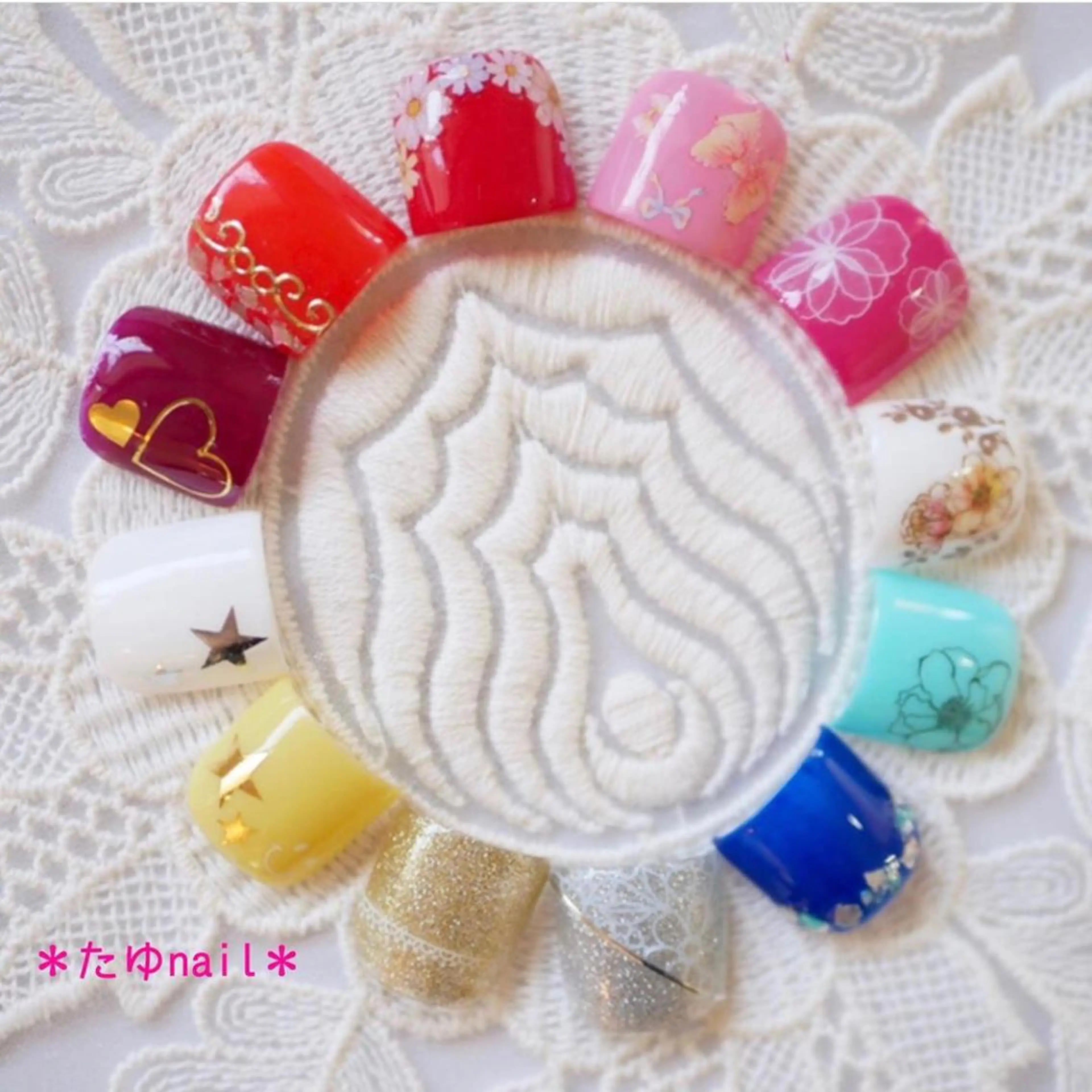 ネイル ネイルサロン・ネイルスクール　たゆnail所属・ネイルサロン 【たゆnail】のネイルデザイン