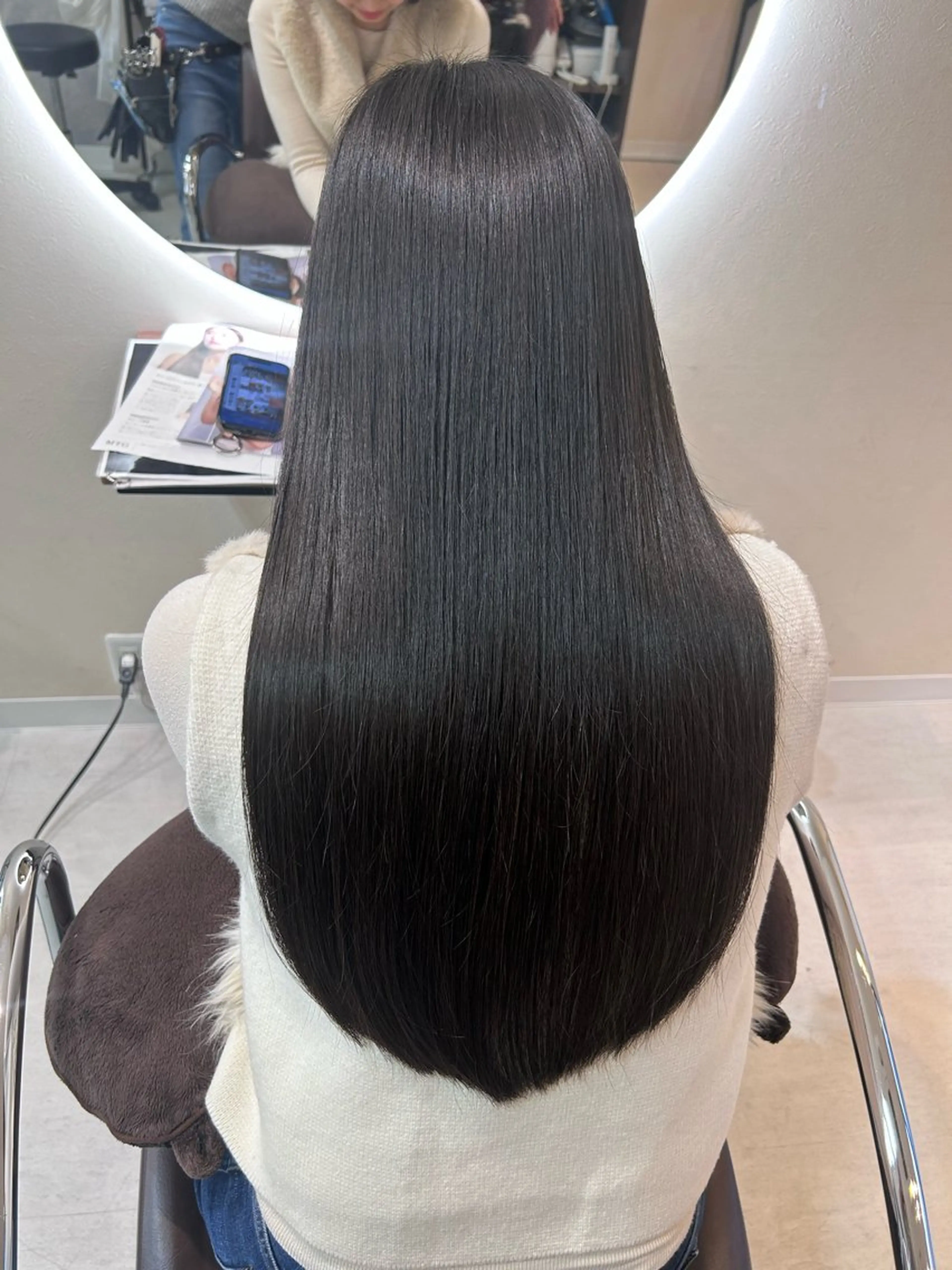 ロング 縮毛矯正 🦋髪質改善🦋 眞井琴美のヘアスタイル