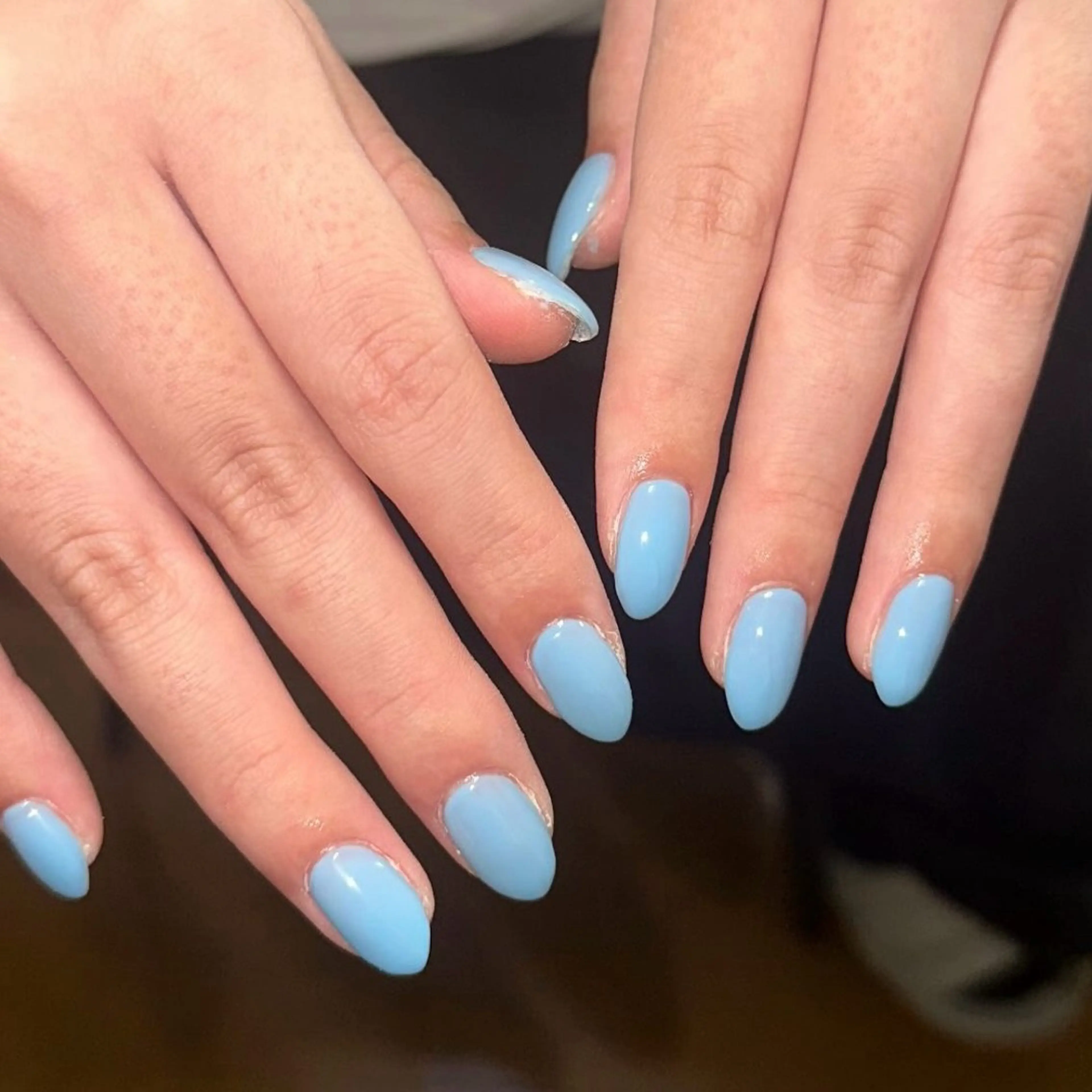 ネイル ワンカラーネイル ハンドネイル nail&eye pang hinaのネイルデザイン