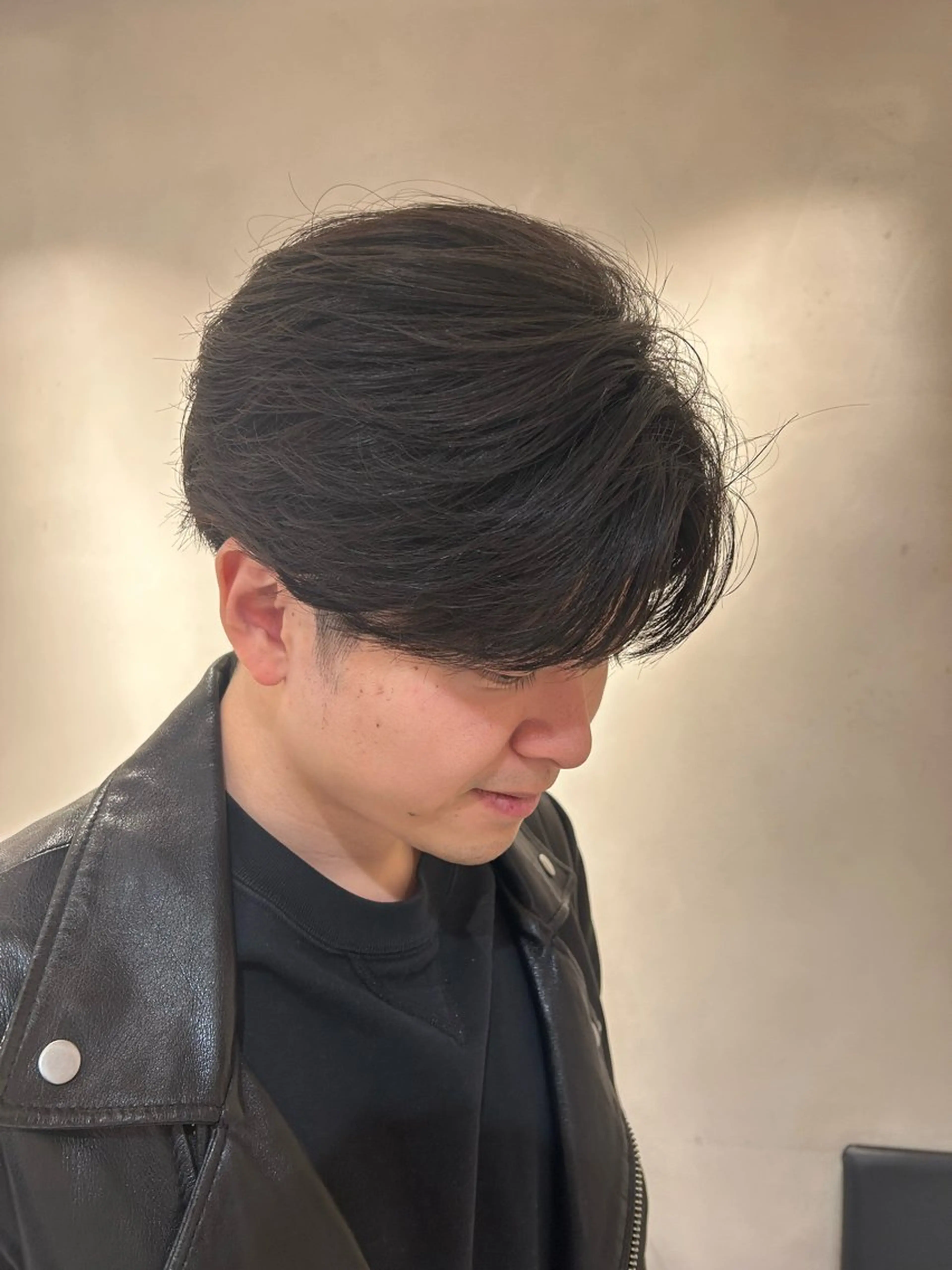 パーマ メンズ カット パーマ トリートメント いぶき/透明感カラー 🎨メンズパーマ🔥のヘアスタイル