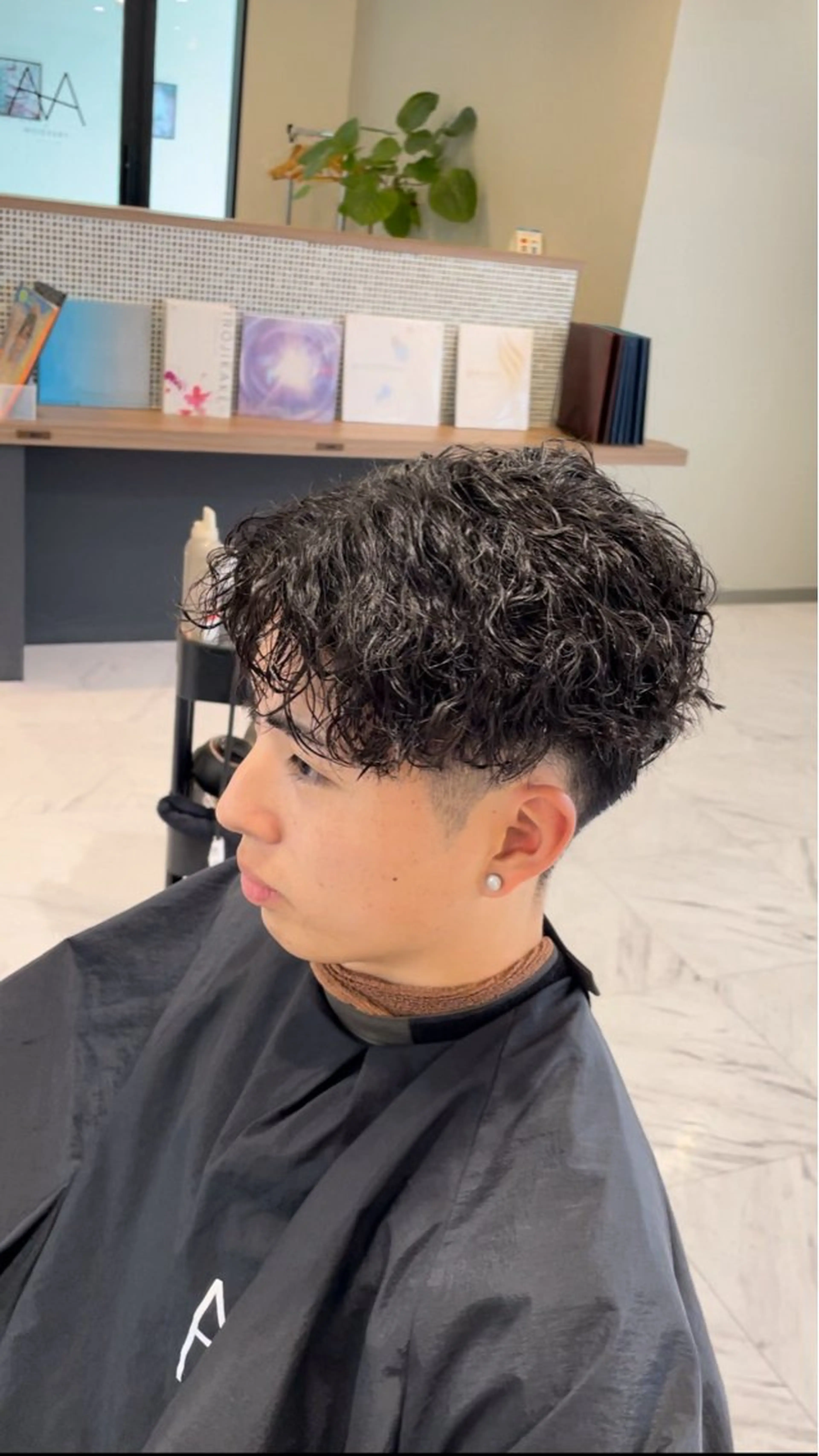 パーマ メンズ FREEDOM.F所属・上野 泰誠のヘアスタイル