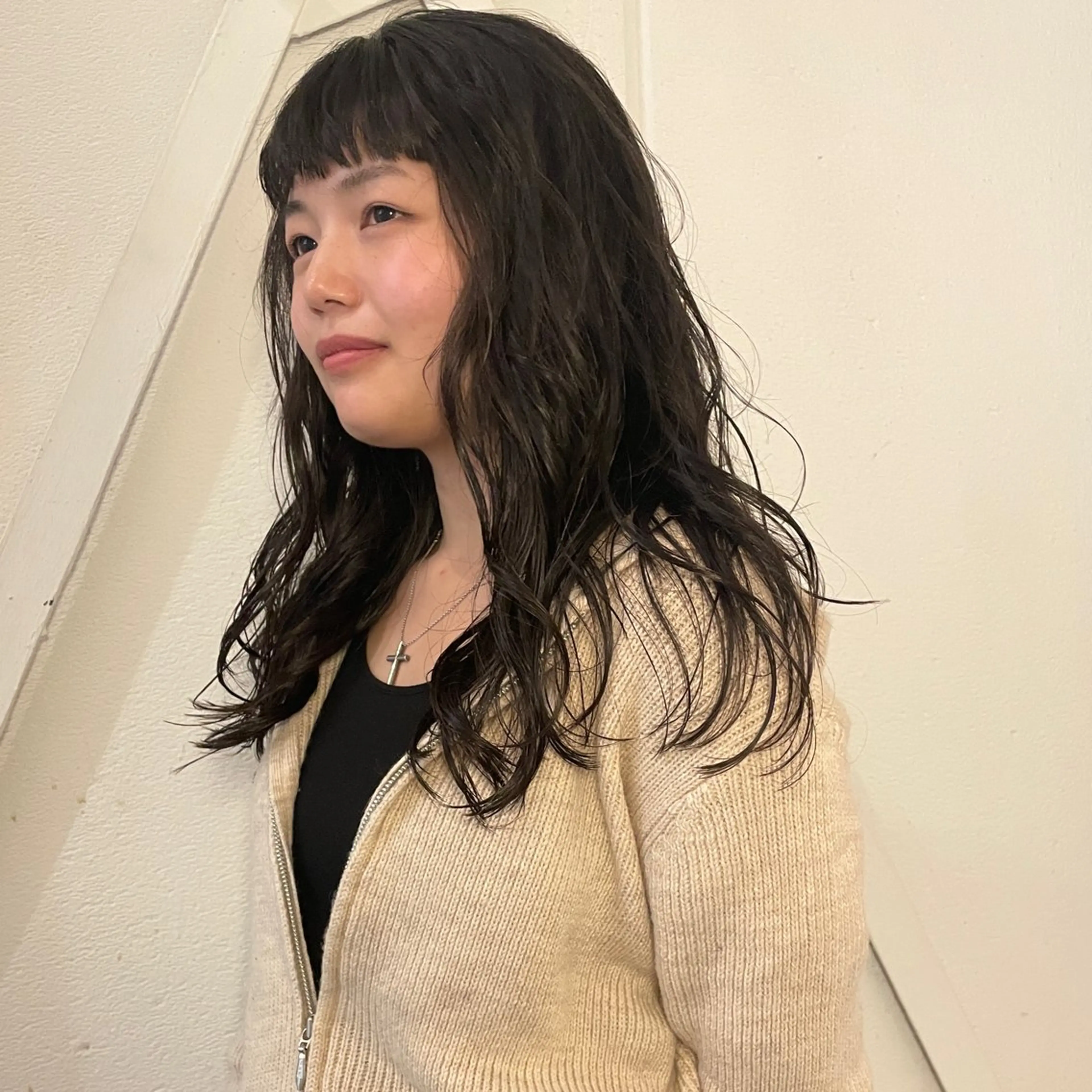 ロング パーマ カット パーマ トリートメント 野村矩樂/パーマ /縮毛矯正のヘアスタイル