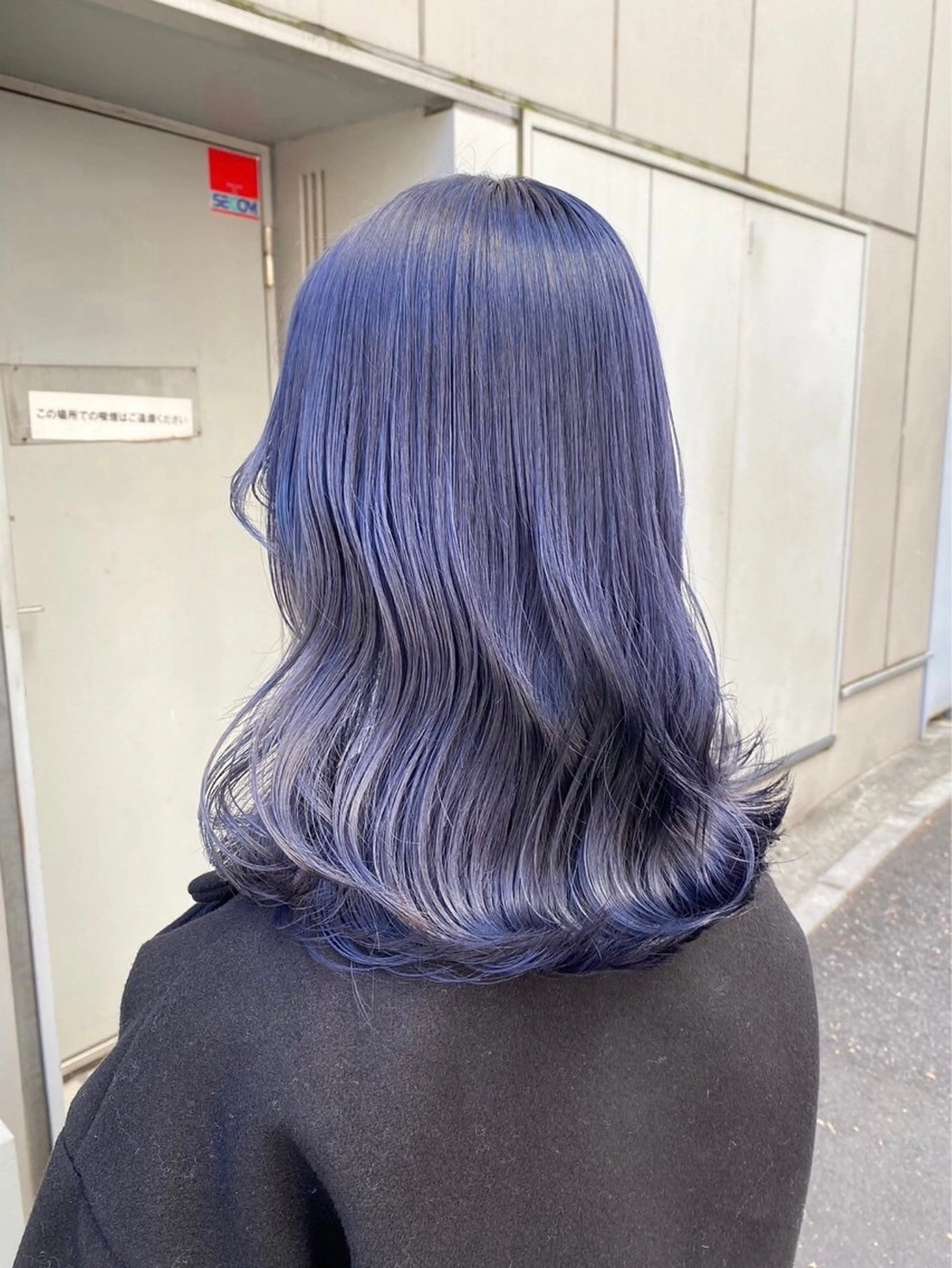 カラー 韓国風レイヤー透明感 艶髪カラー/岡田悠希のヘアスタイル