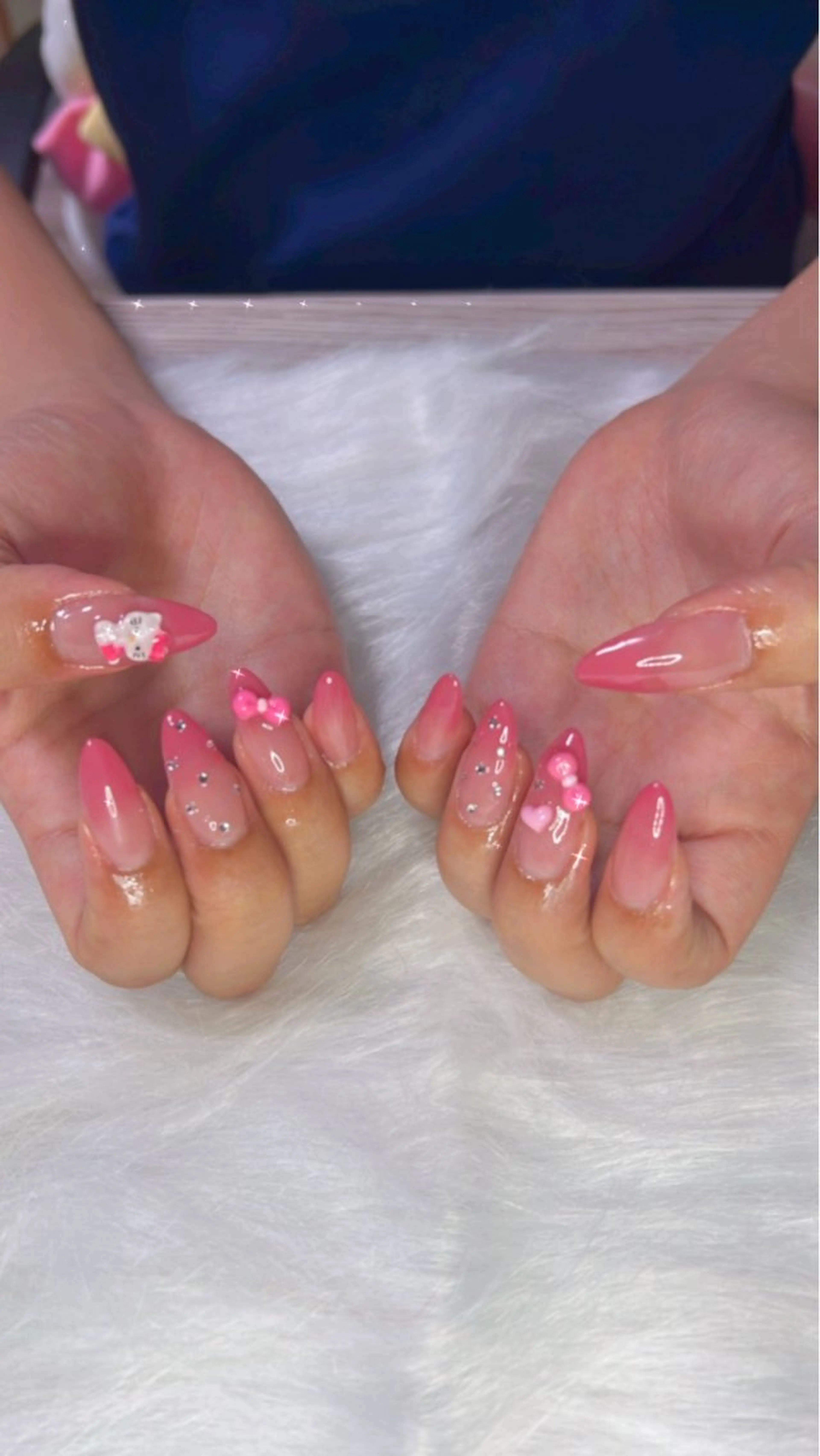 【オフ無】チップスカルプ‼️ハンドネイル💅🏻➕¥500でパーツ付け放題💎 持ち込みデザイン可⭕️の写真