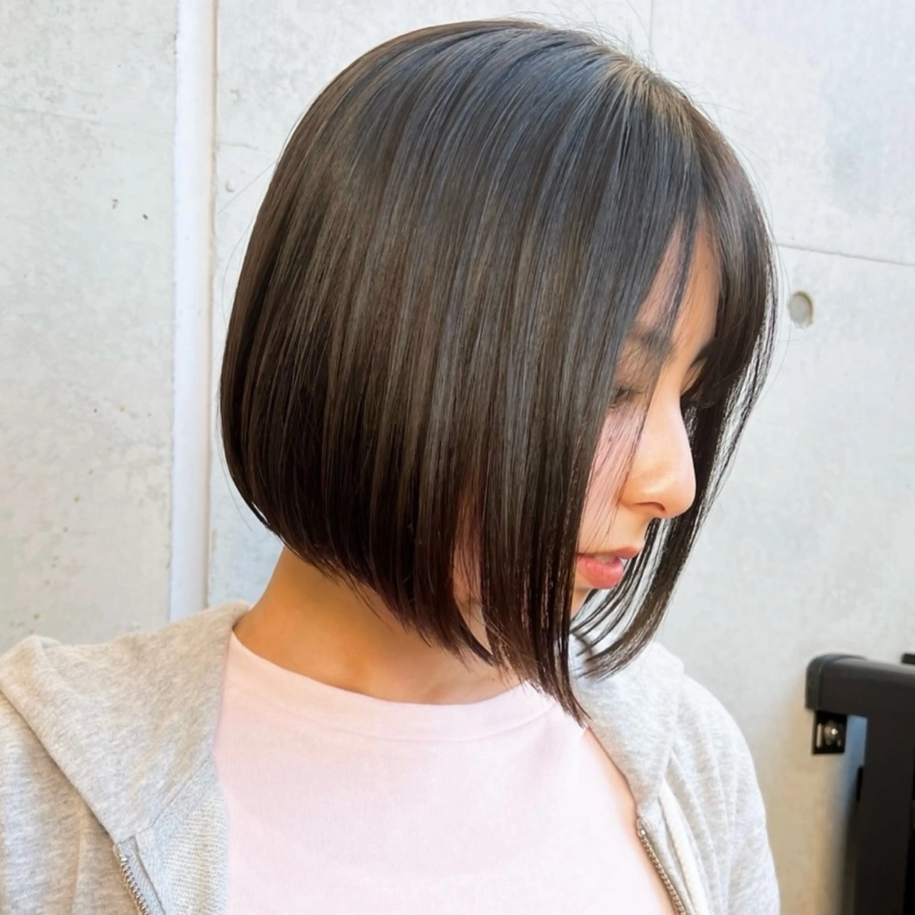 【🫧人気No1🫧】デザインボブカット+美髪トリートメント🍁の写真