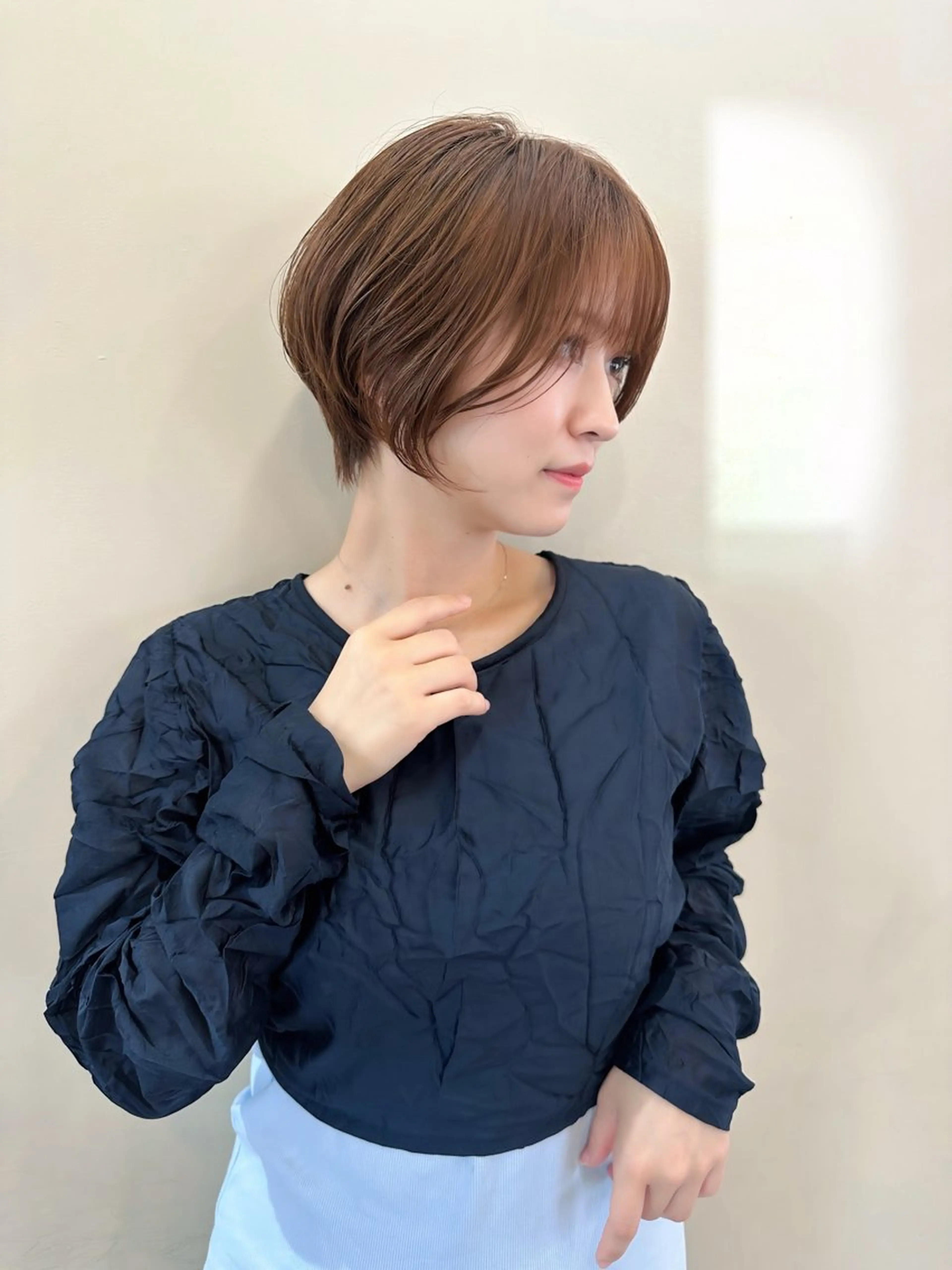 ショート ショートヘア 鎌倉 彩のヘアスタイル