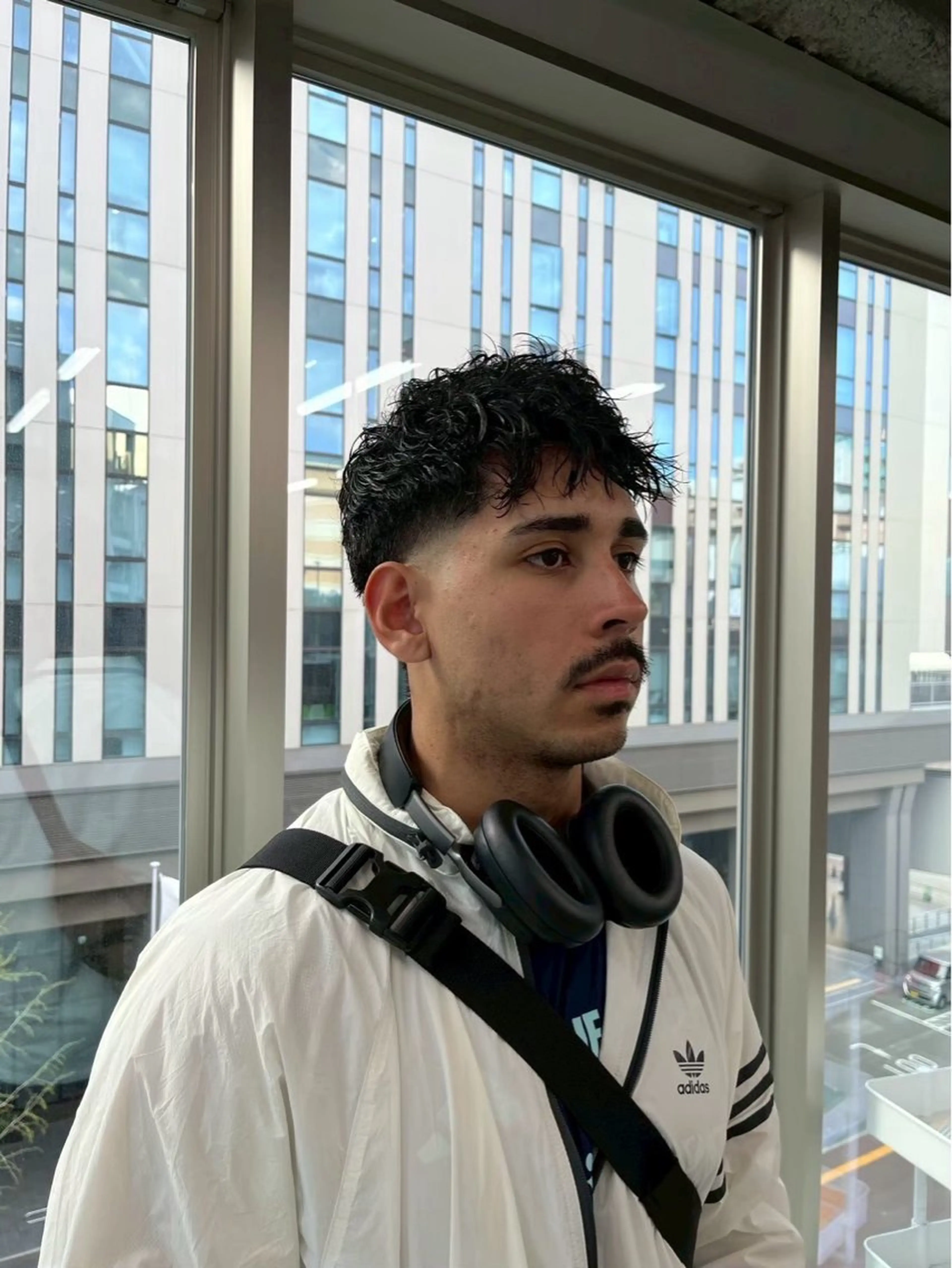 ショート パーマ メンズ メンズパーマ ショートヘア カット パーマ ニュアンスパーマ/ ウルフ/ときなのヘアスタイル