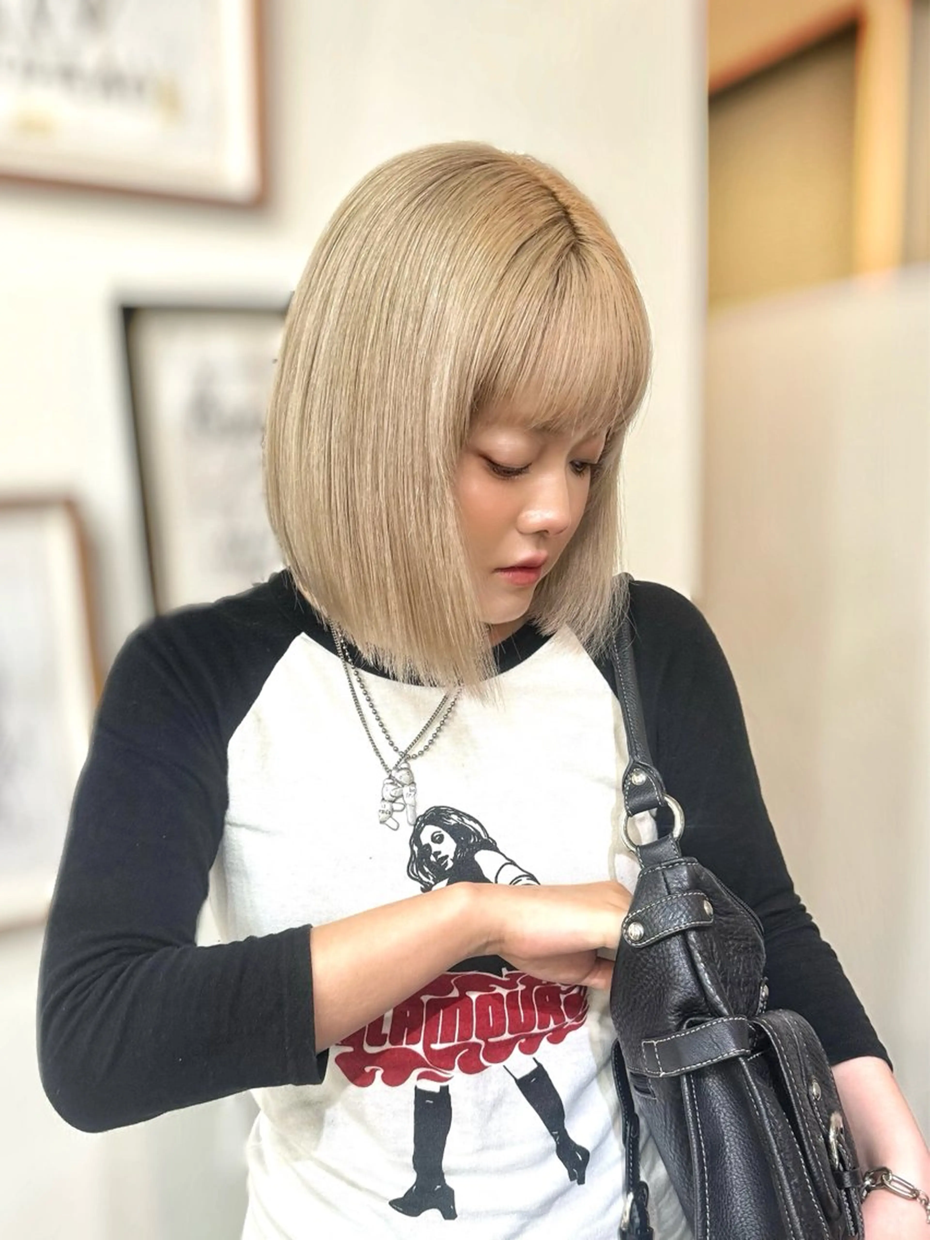 ショート カラー ヘアカラー 🌻名古屋🌻 🫧ハイトーン🫧のヘアスタイル