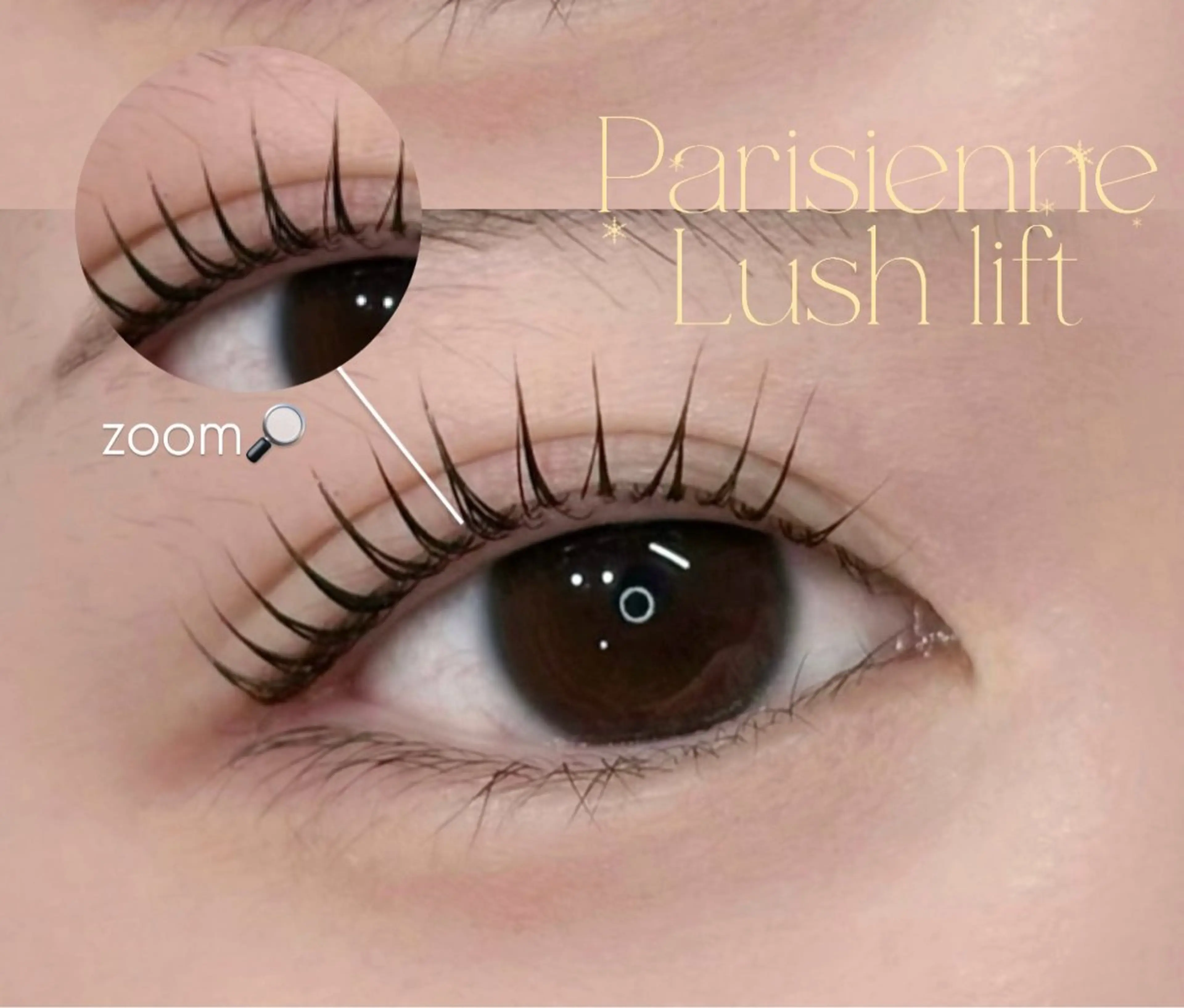 マツエク・マツパ パリジェンヌラッシュリフト マツパ sol soraのマツエク・マツパデザイン