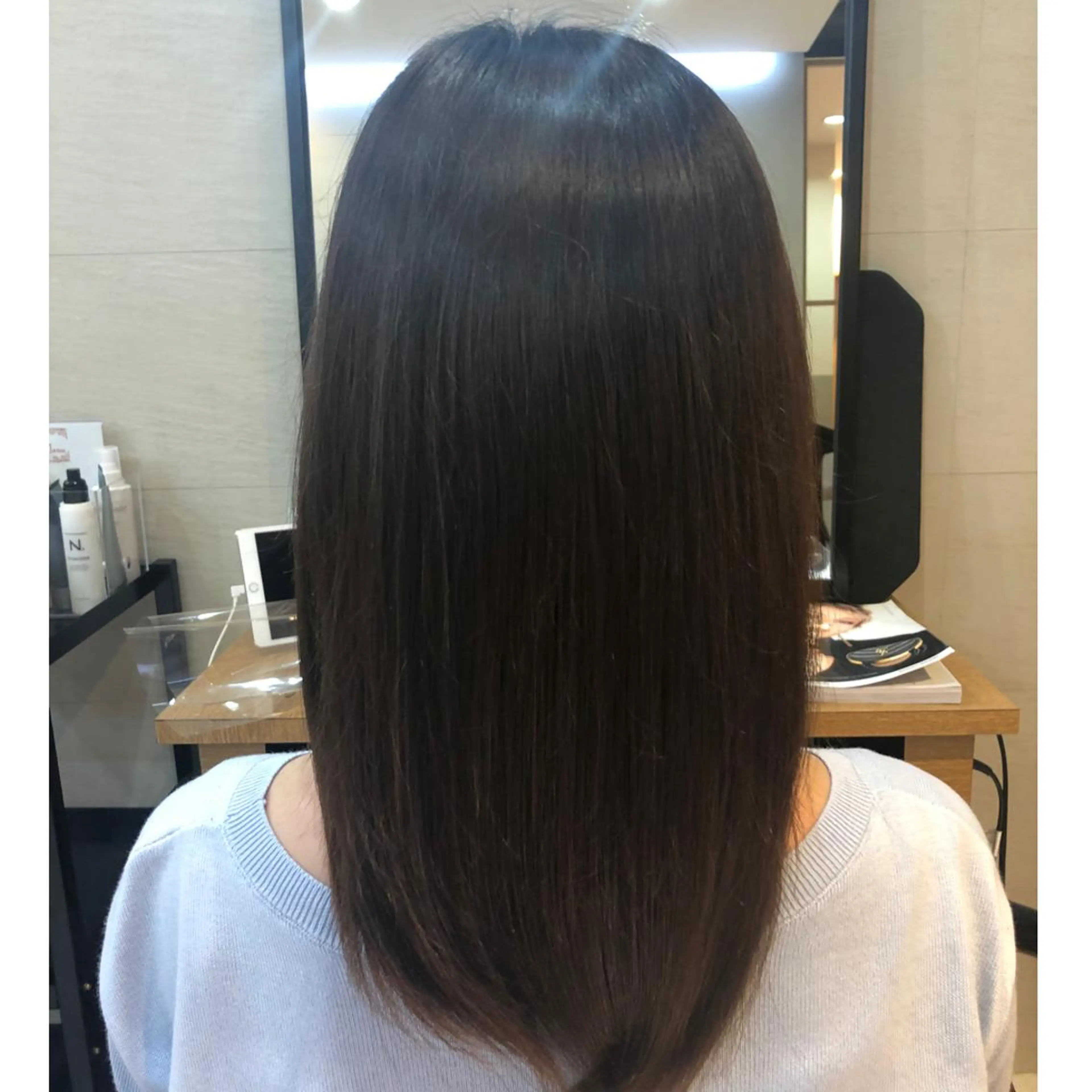 為近日向子🐥暖色 💘顔周りカット🌈のヘアスタイル