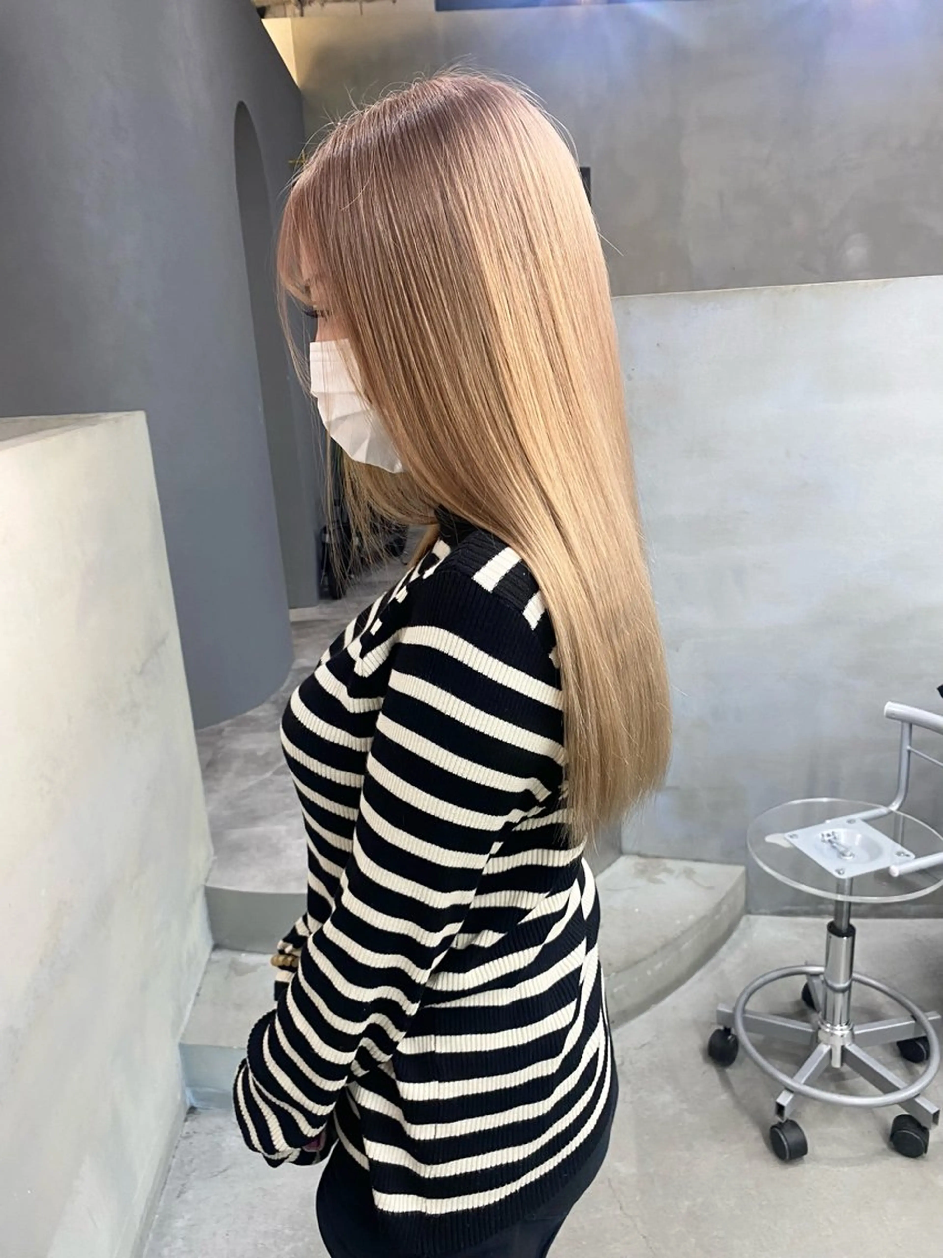 ロング カラー ヘアカラー qulim所属・前橋 姫奈のヘアスタイル