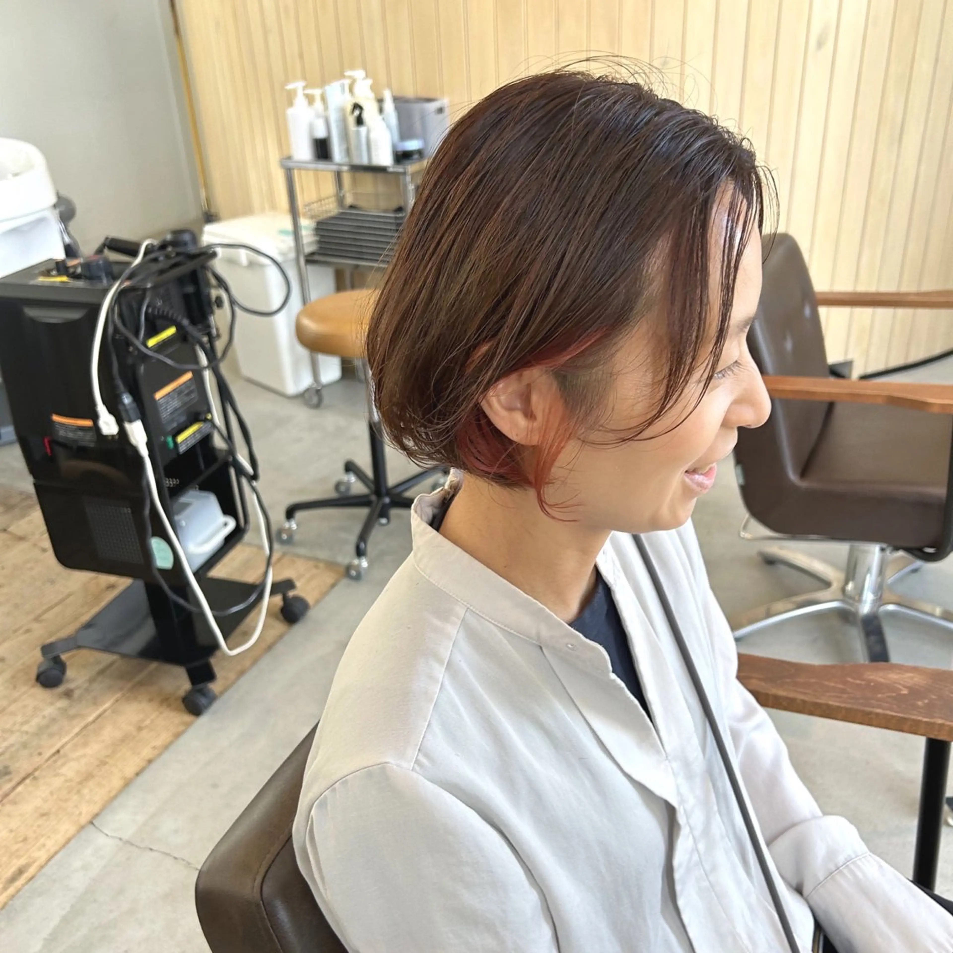 ショート カット ヘアカラー kachina所属・綿貫 美雪のヘアスタイル