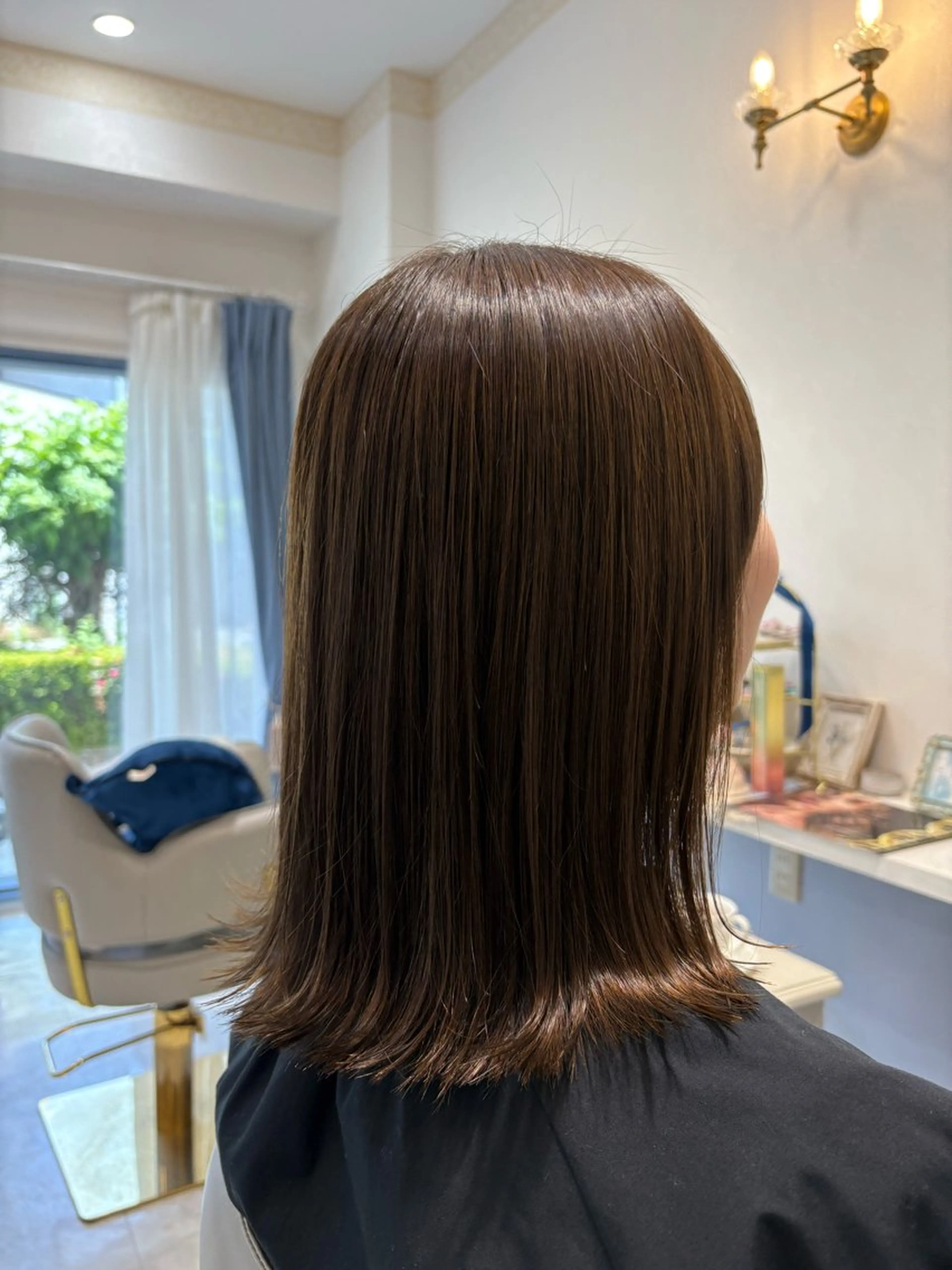 ミディアム カラー ベージュカラー ヘアカラー ルミア所属・MASUMI／ 川西能勢口LUMIAのヘアスタイル