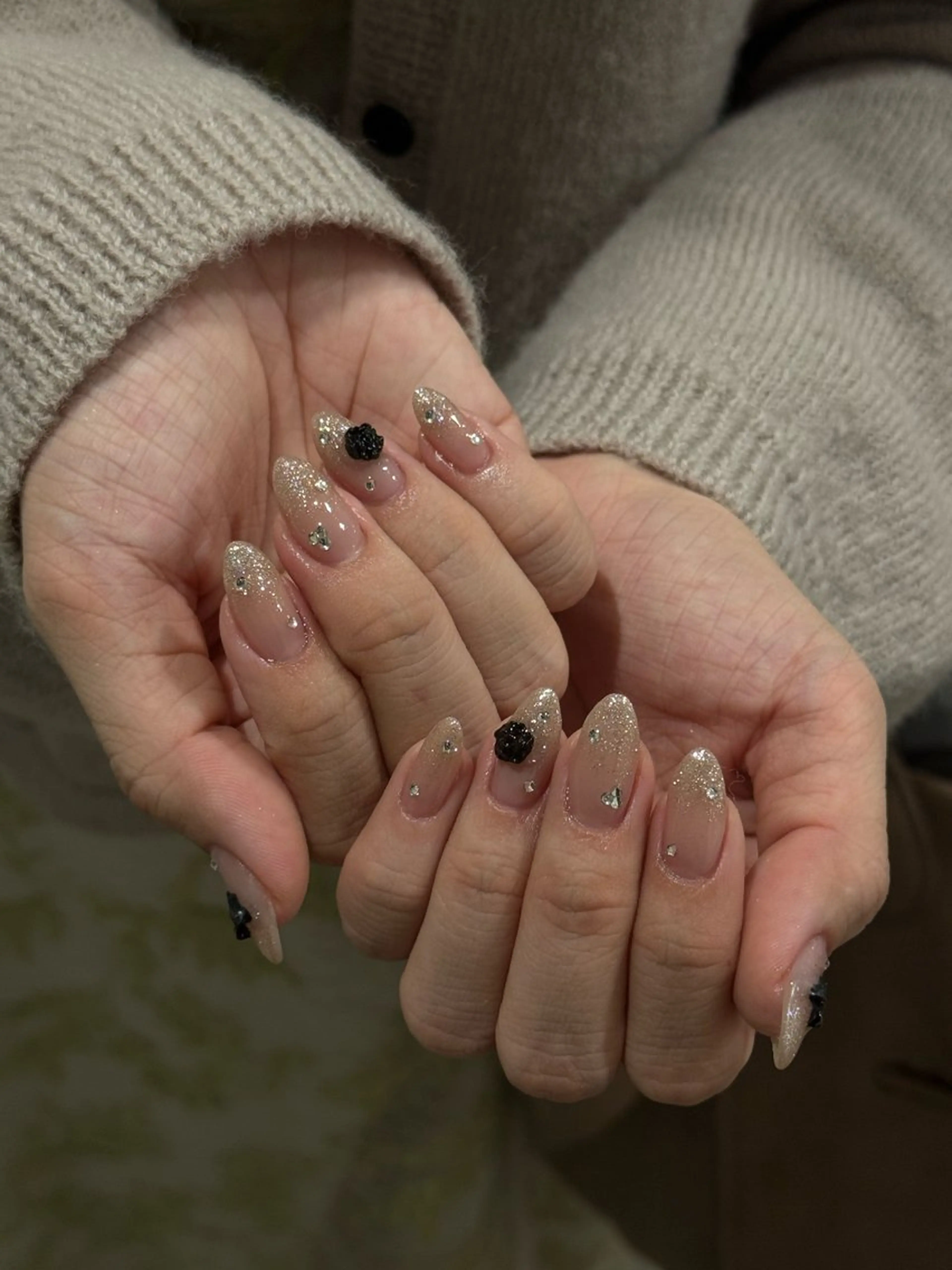 ネイル フラッシュネイル グラデーション La.Mer 宮田のネイルデザイン