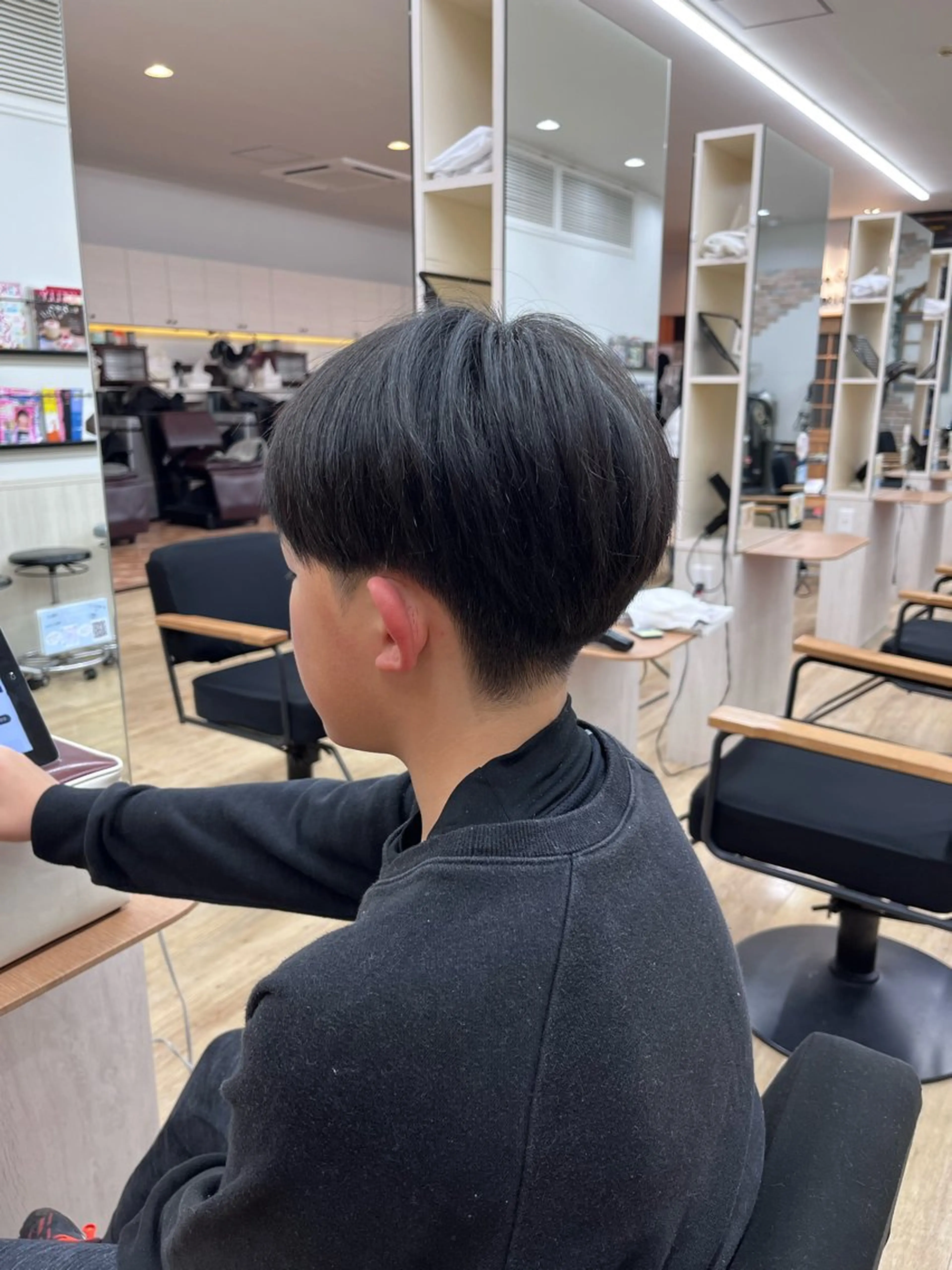 ショート セミjrスタイリスト /田尾凌雅のヘアスタイル