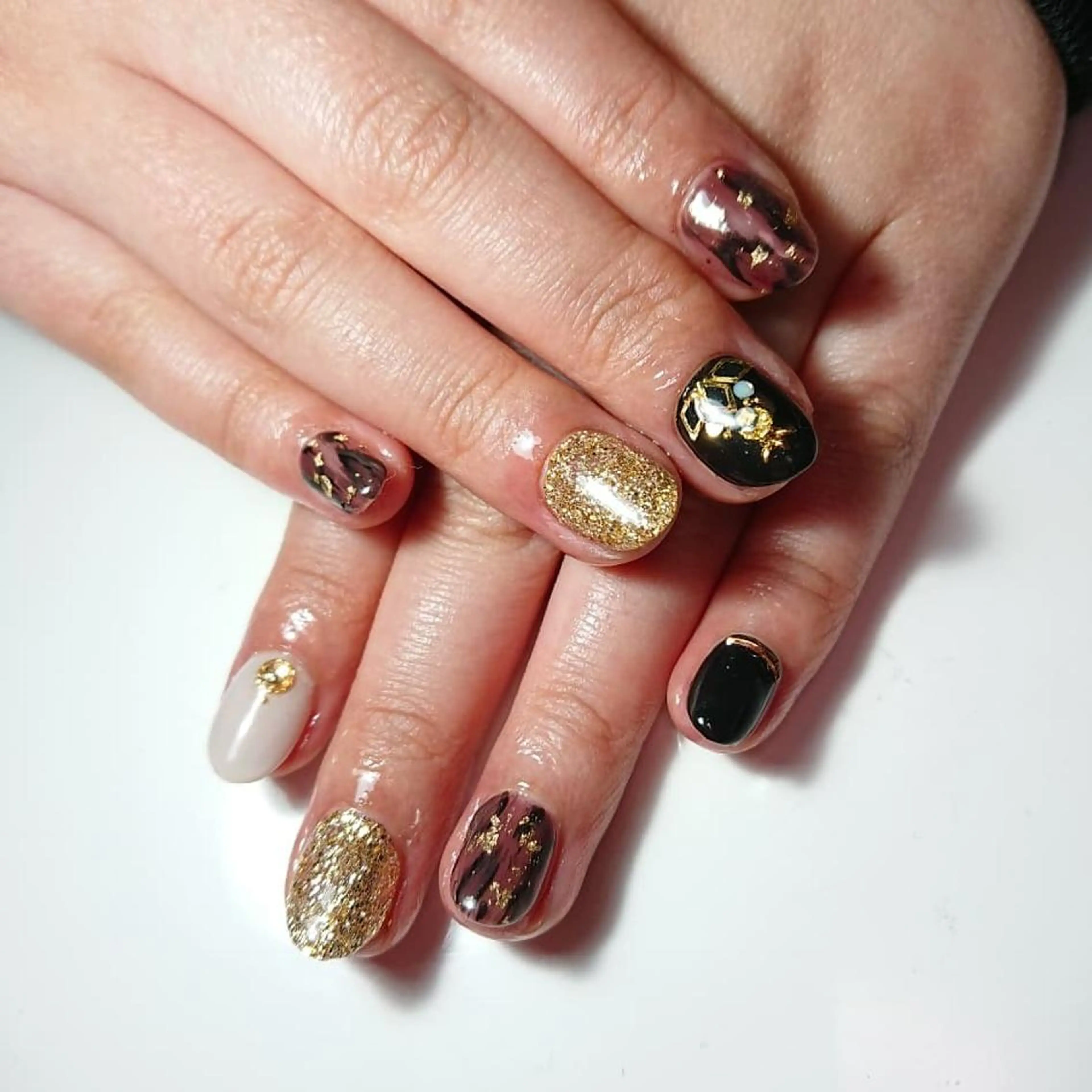 ネイル 下妻市ﾈｲﾙｻﾛﾝ M_styleのネイルデザイン