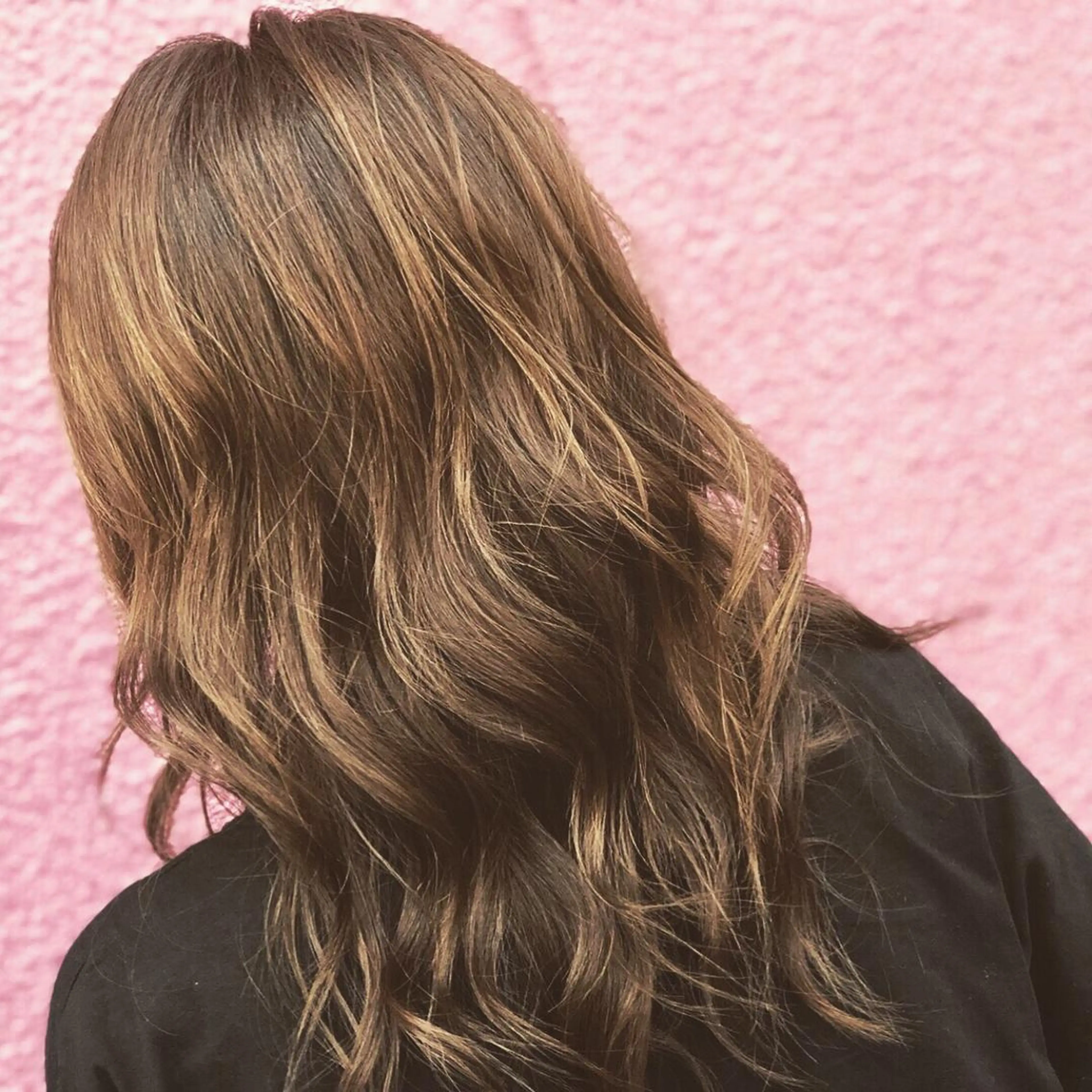 セミロング 大山 晃介のヘアスタイル