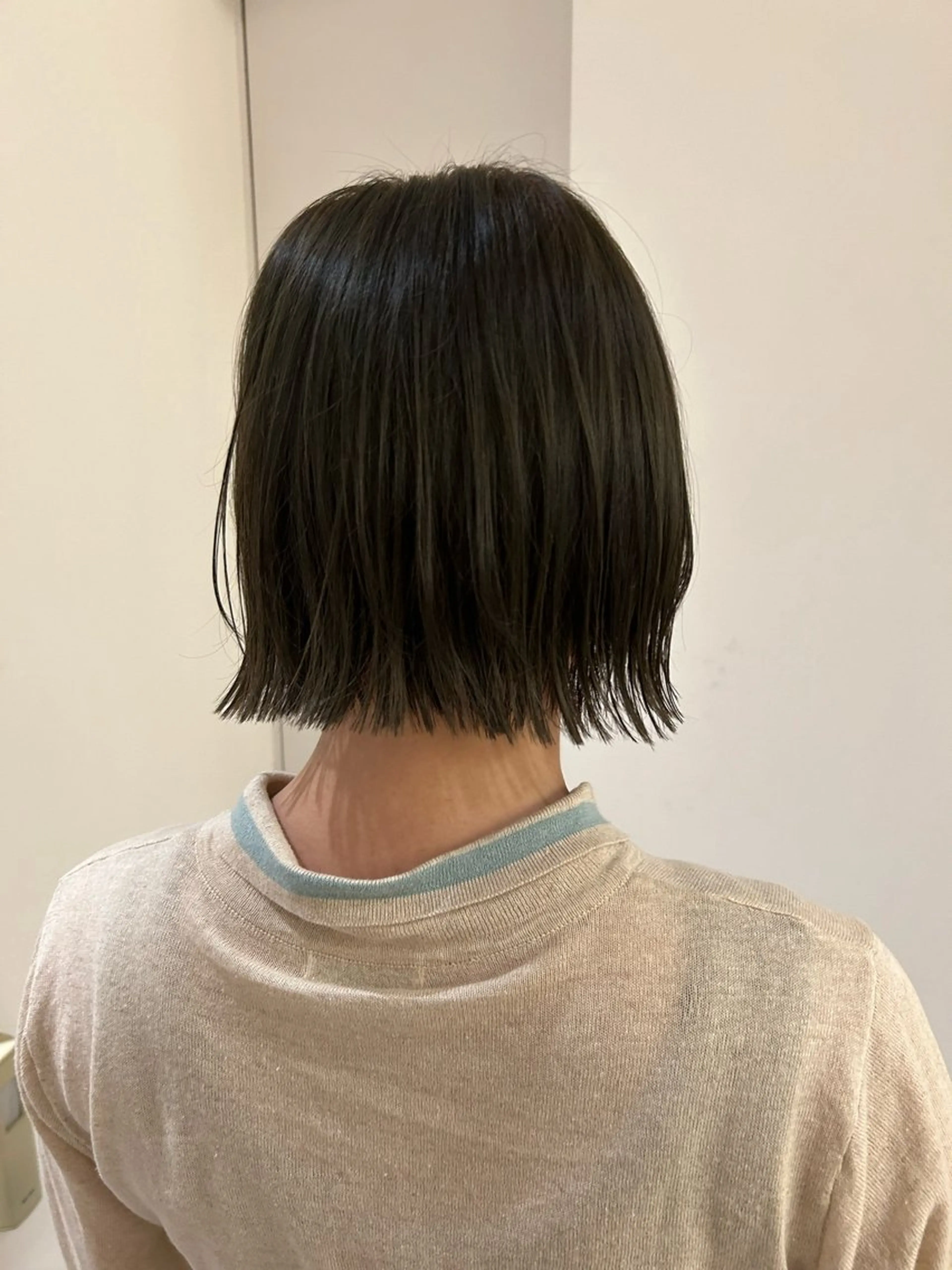 ショート カラー ボブ 、 、のヘアスタイル