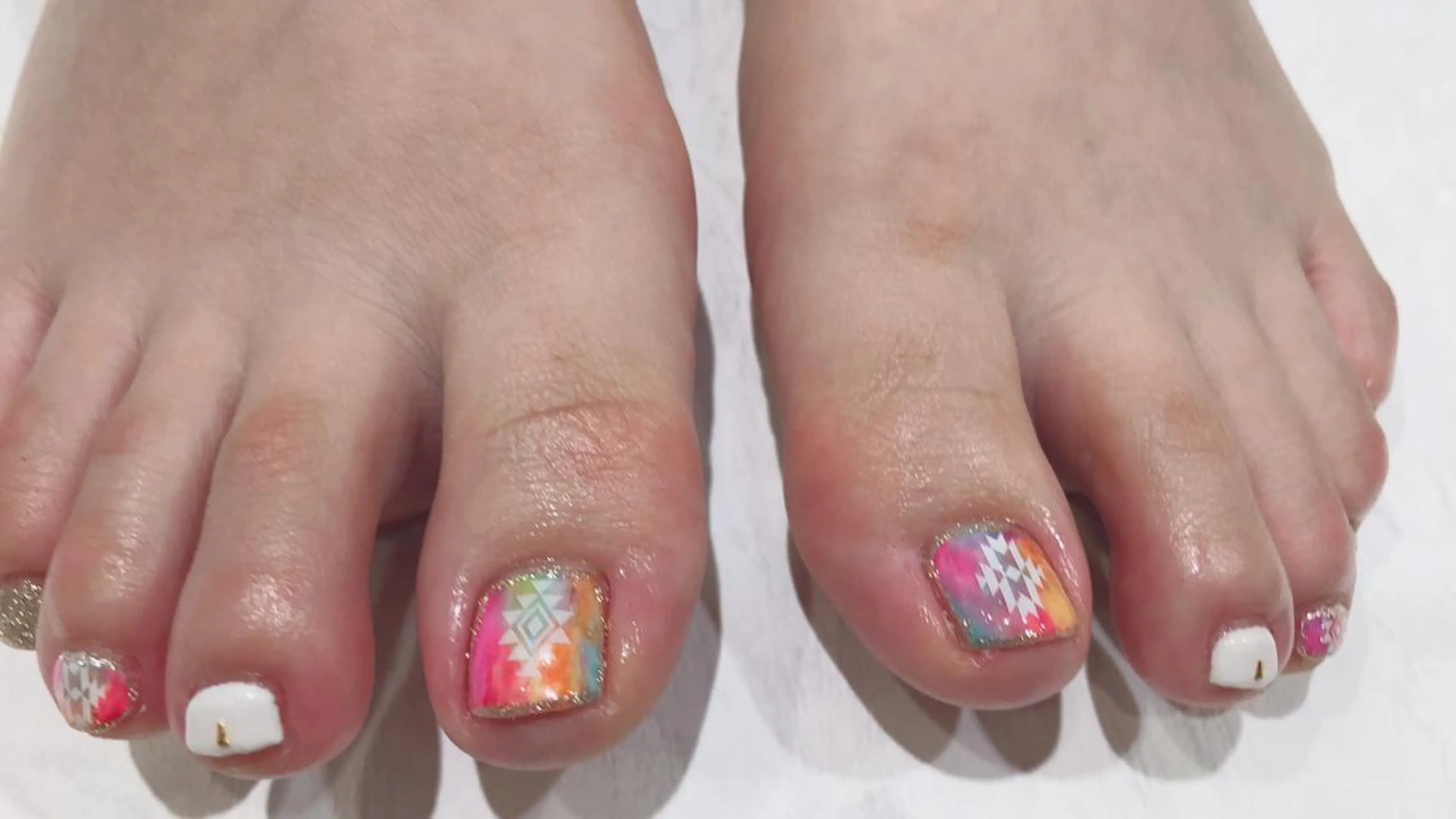 ネイル フットネイル 🎀1/14ご予約 ◎ 本田 知美🎀のネイルデザイン